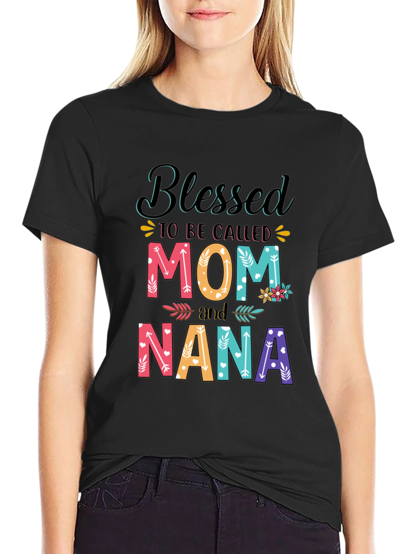 Blessed Mom and Nana T-Shirt