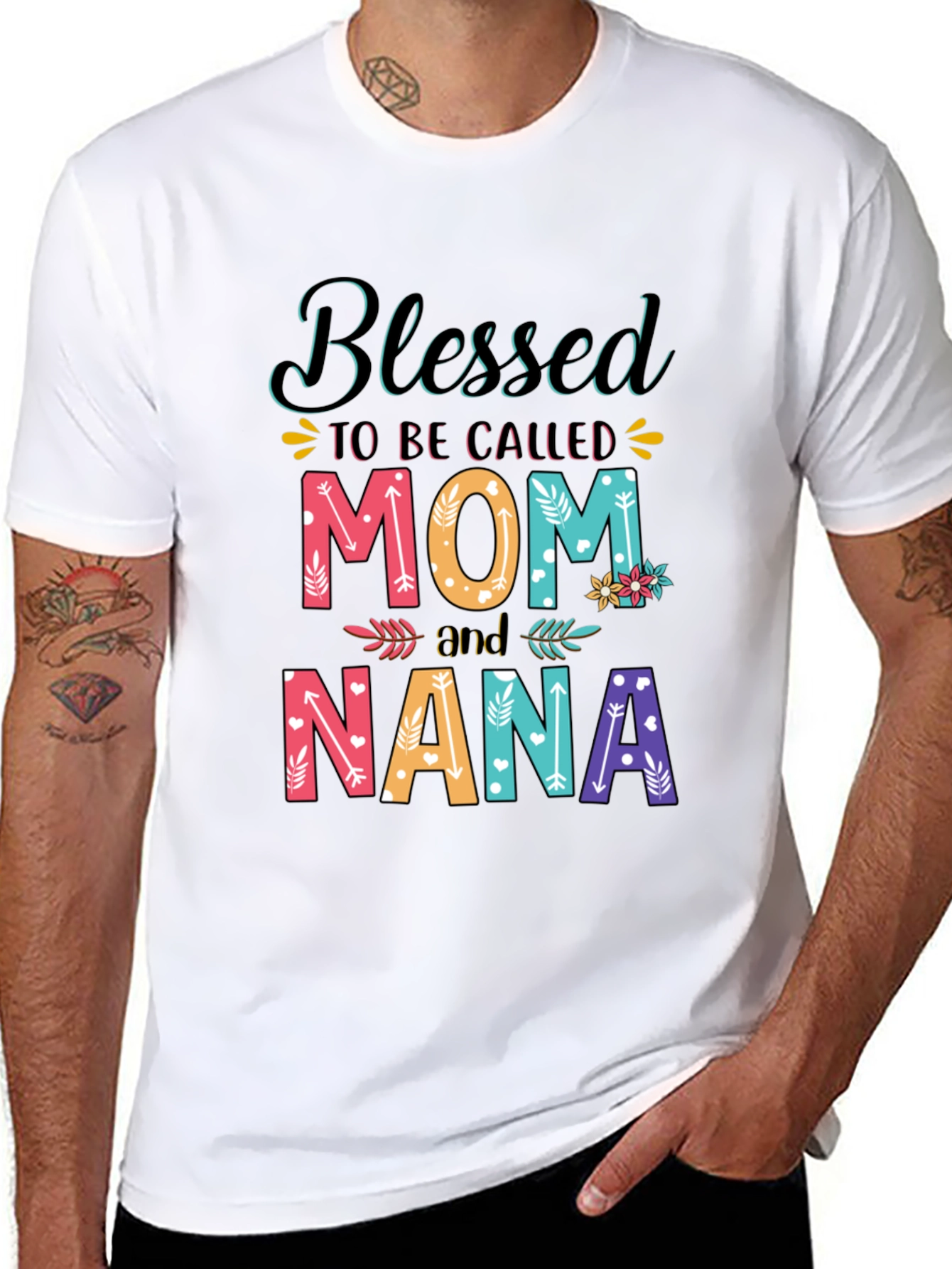 Blessed Mom and Nana T-Shirt