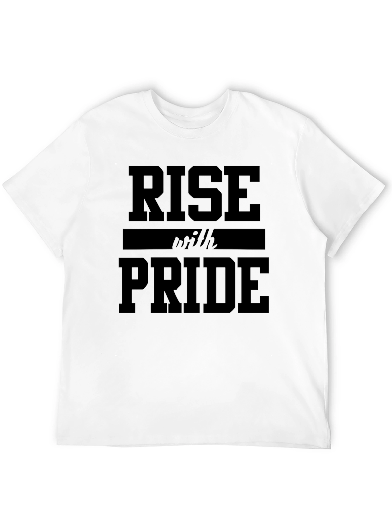 Rise With Pride Graphic T-Shirt - Black