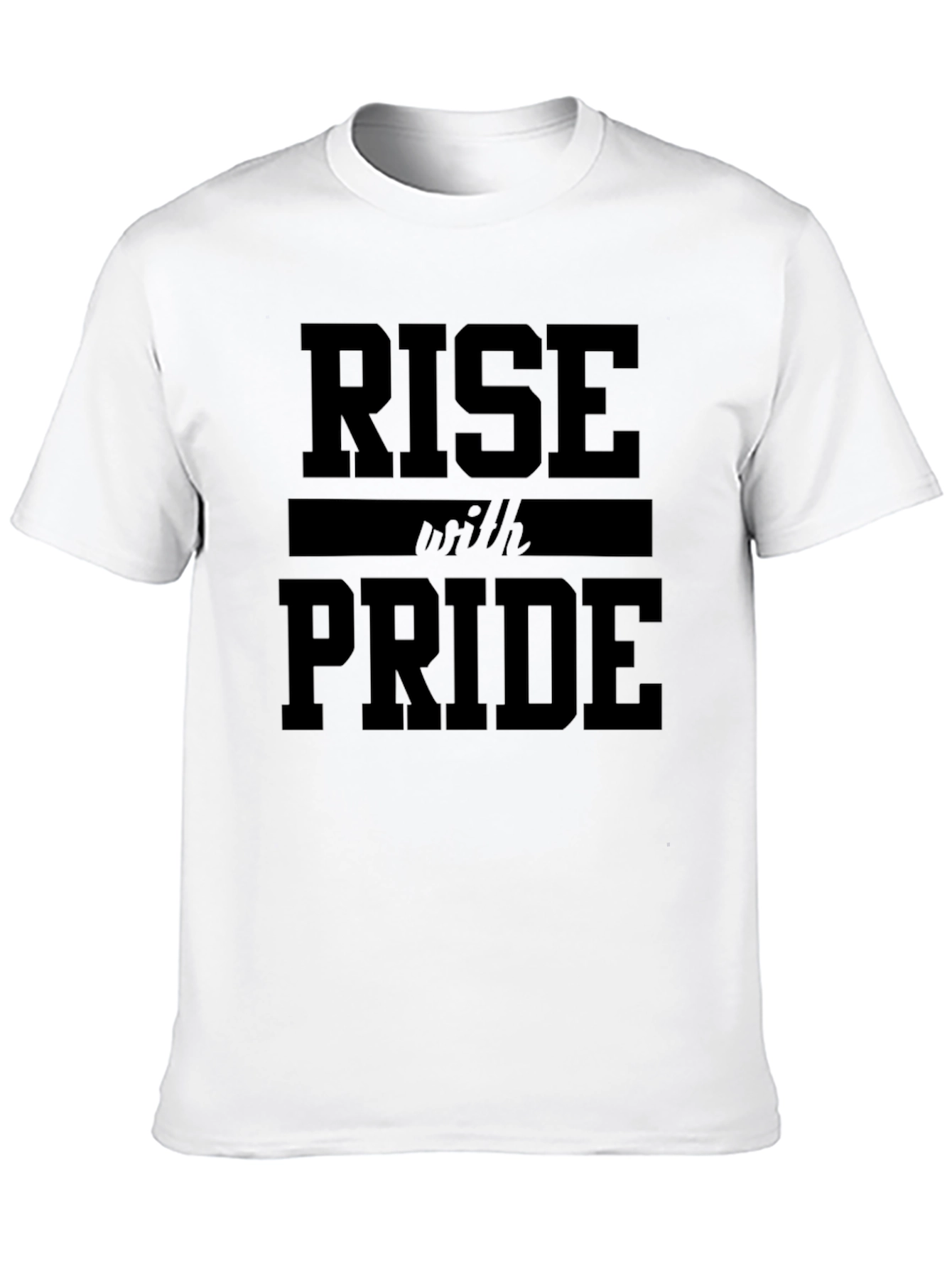 Rise With Pride Graphic T-Shirt - Black