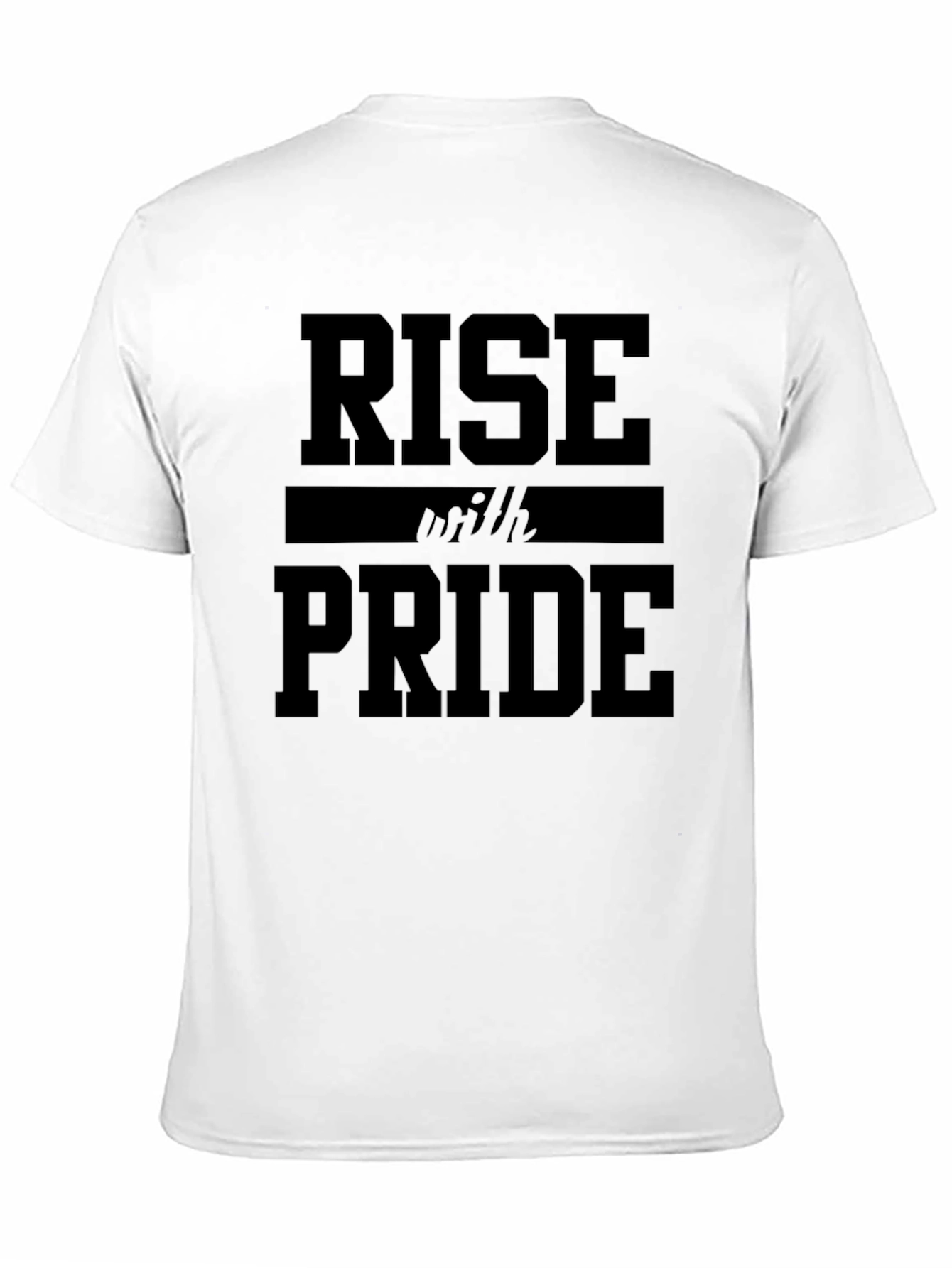 Rise With Pride Graphic T-Shirt - Black