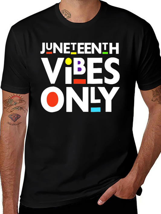 Juneteenth Vibes Only Graphic Tee