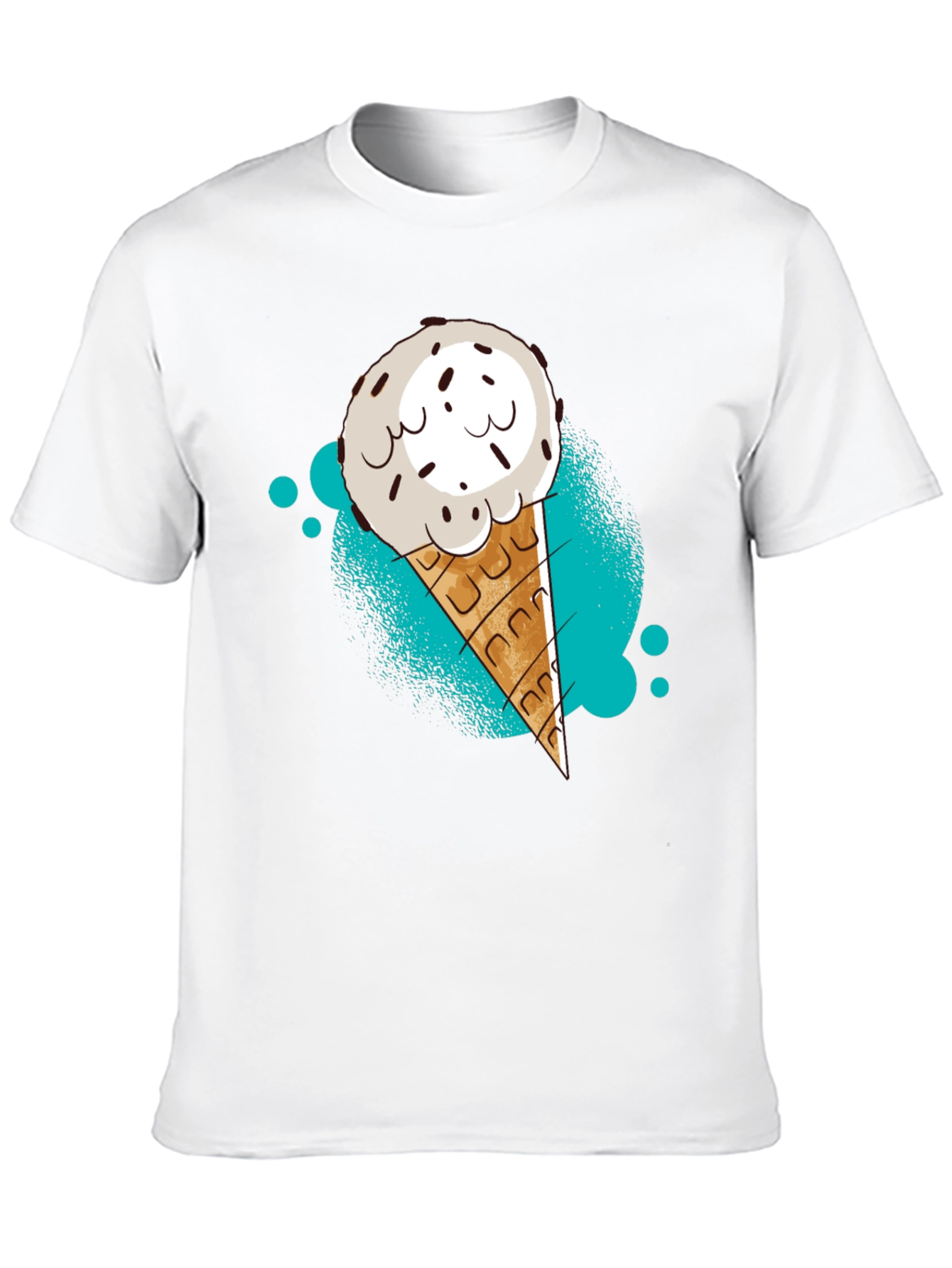 Ice Cream Graphic Tee - Cool Comfort