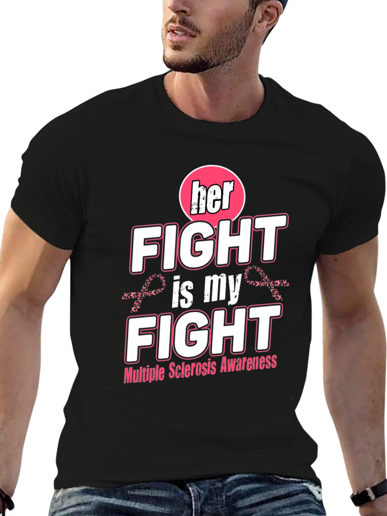 Her Fight Is My Fight MS Awareness T-Shirt