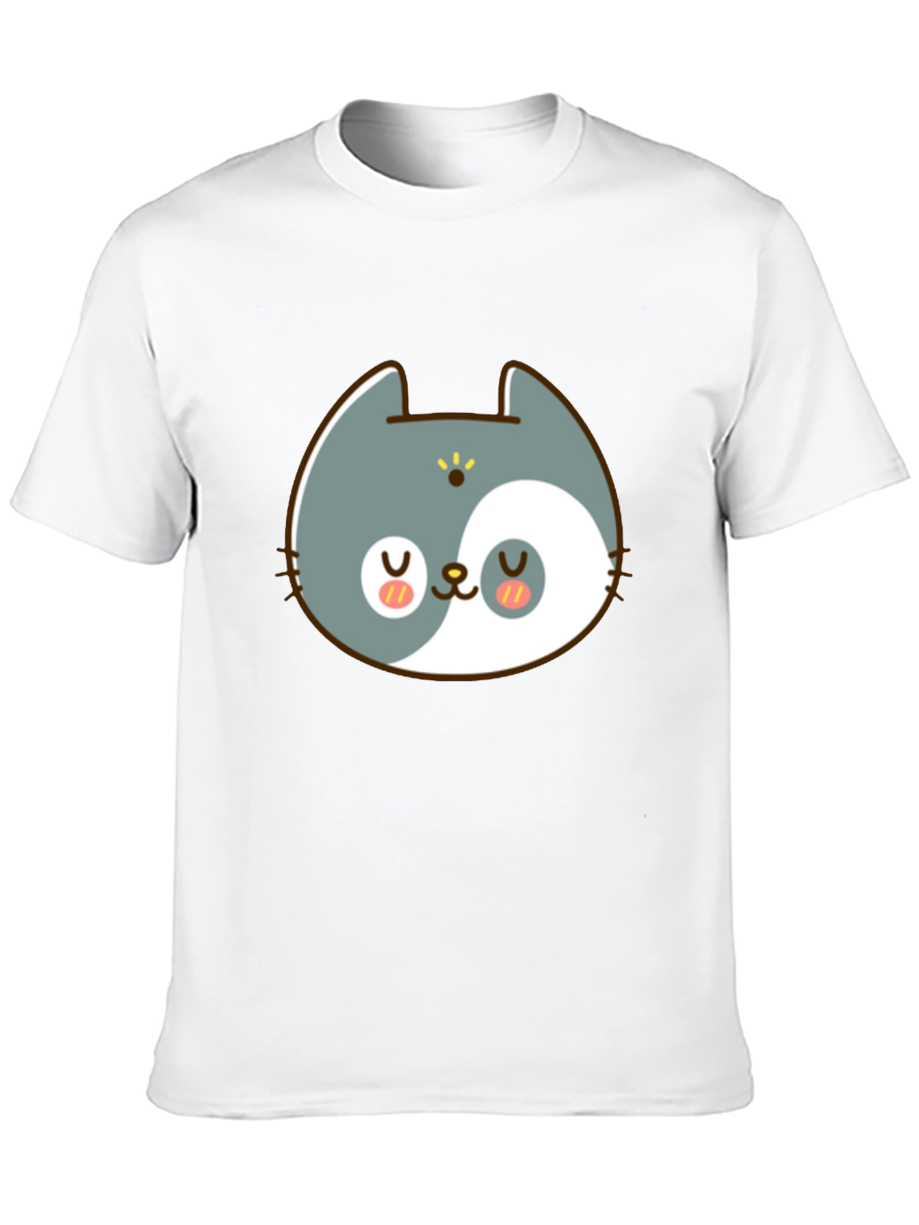 Yin Yang Cat T-Shirt - Harmony & Style