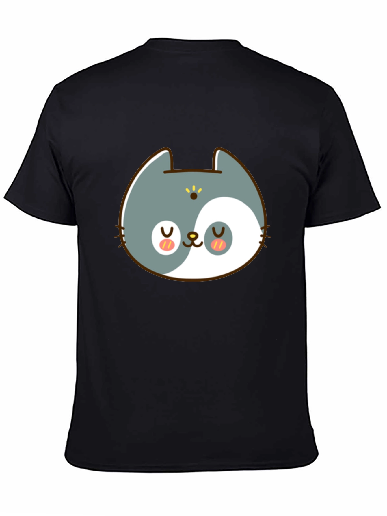 Yin Yang Cat T-Shirt - Harmony & Style