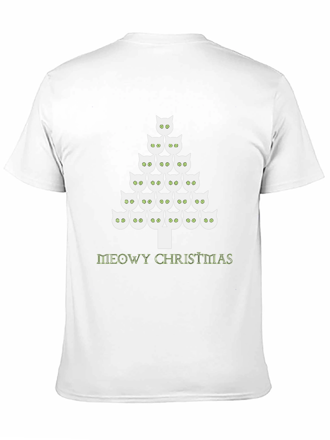 Meowy Christmas Cat Tree T-Shirt
