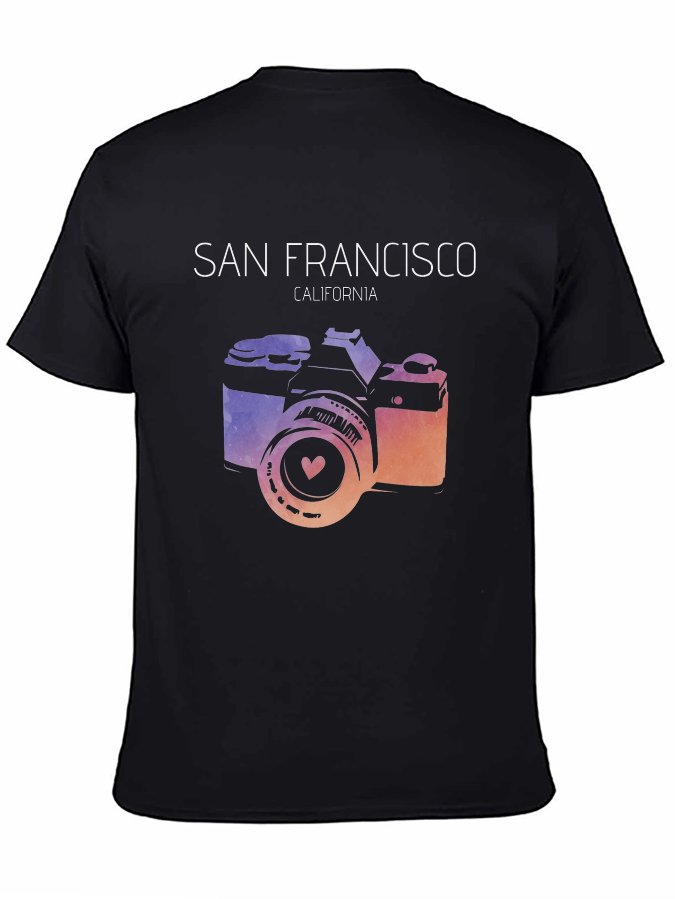 San Francisco Camera Graphic T-Shirt
