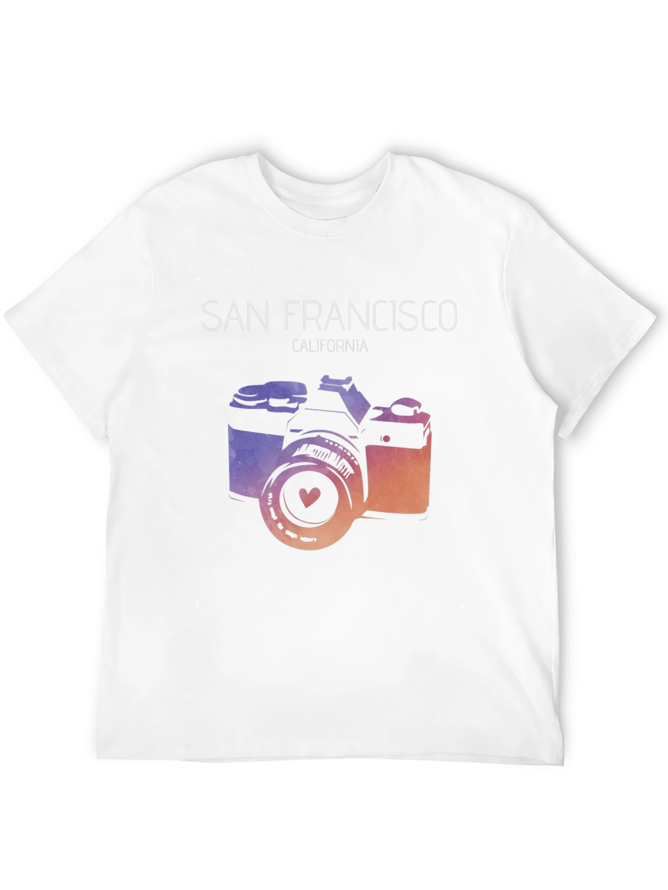 San Francisco Camera Graphic T-Shirt