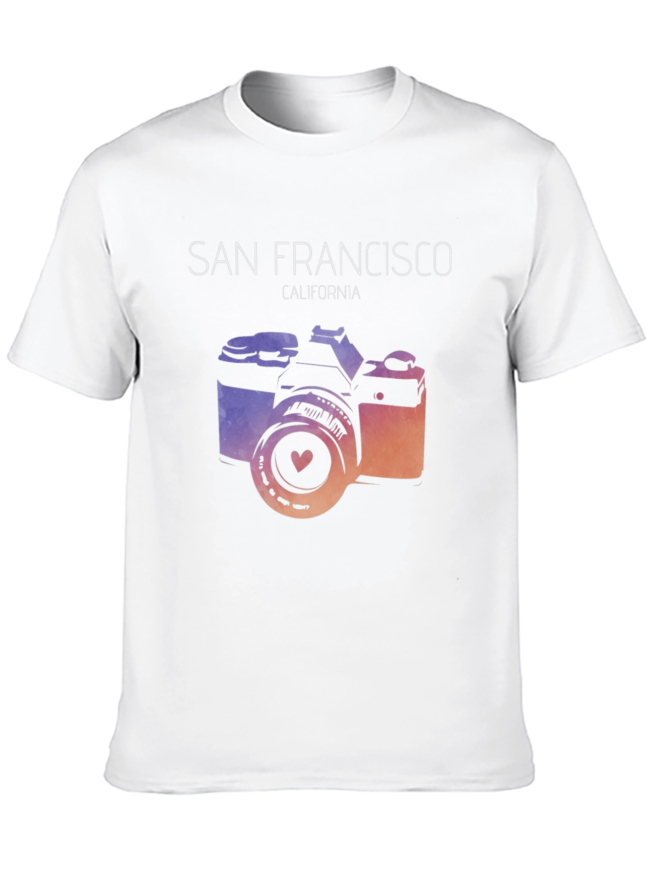 San Francisco Camera Graphic T-Shirt