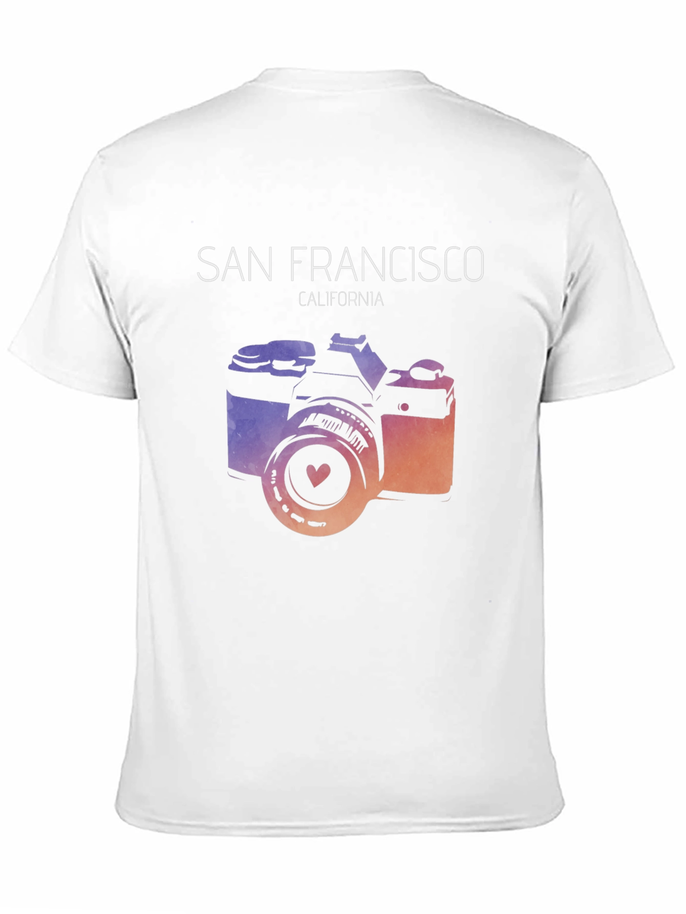 San Francisco Camera Graphic T-Shirt