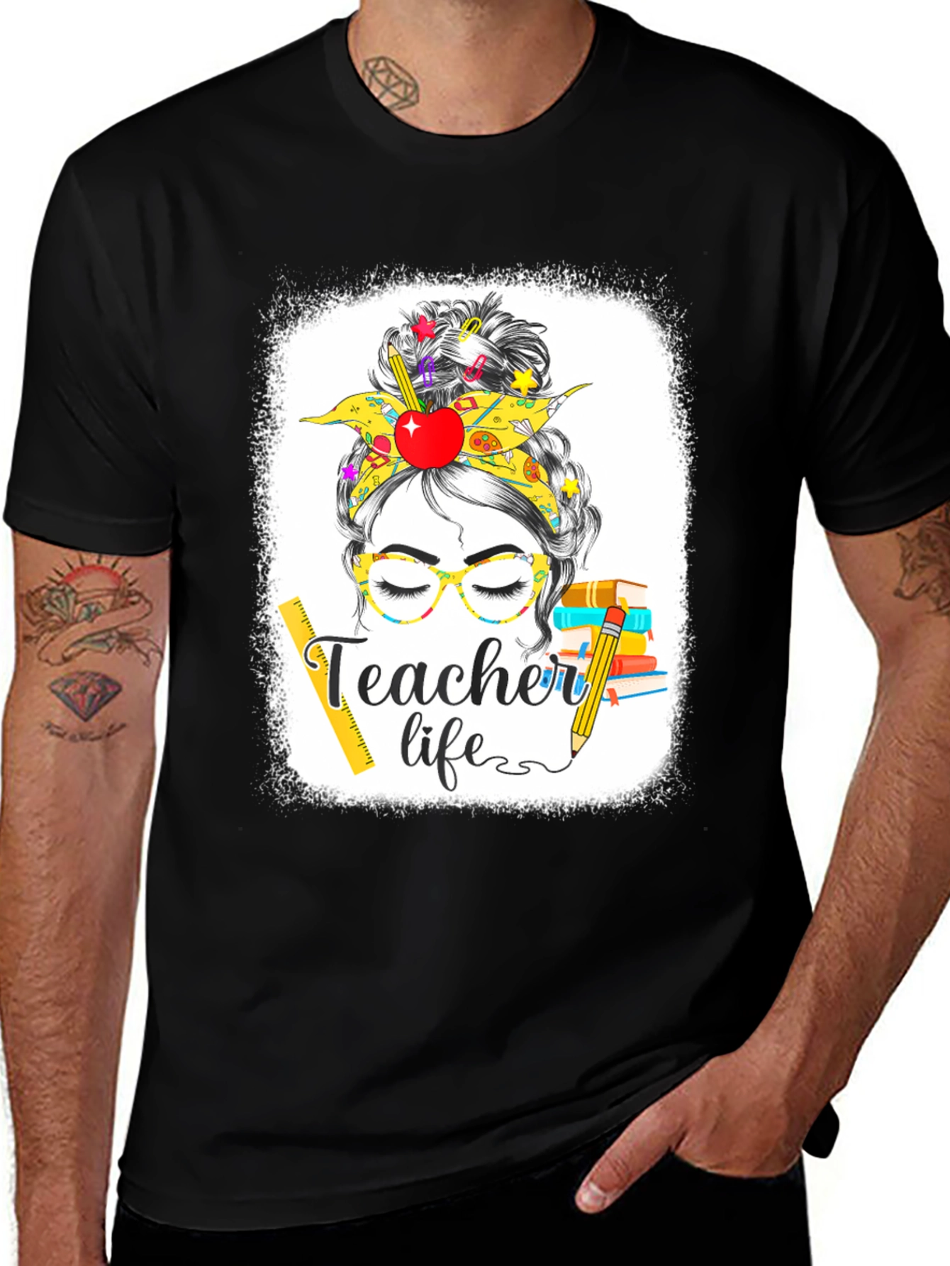 Teacher Life Graphic Tee - Unisex Casual T-Shirt