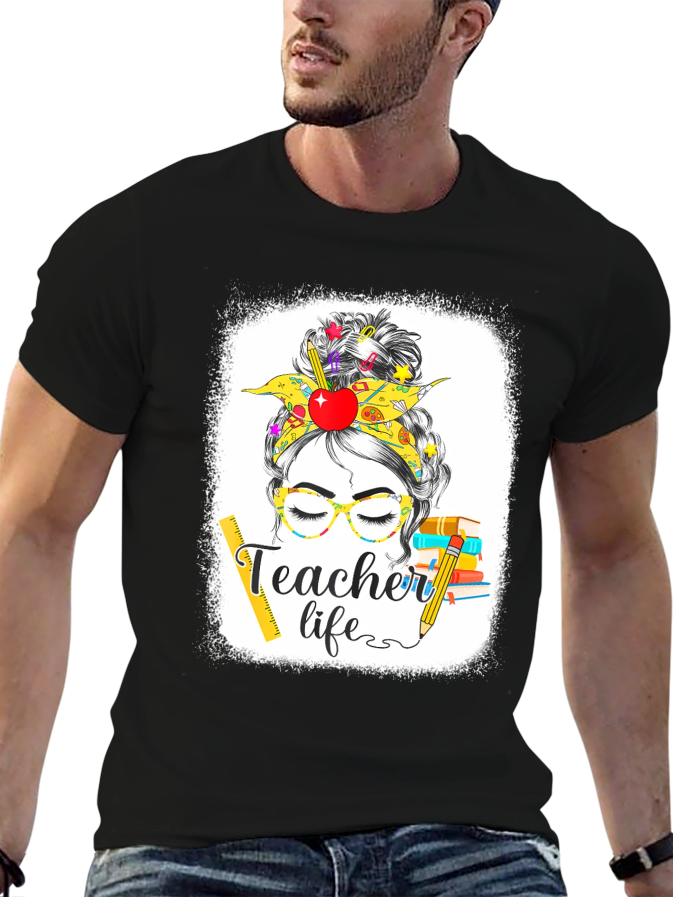 Teacher Life Graphic Tee - Unisex Casual T-Shirt
