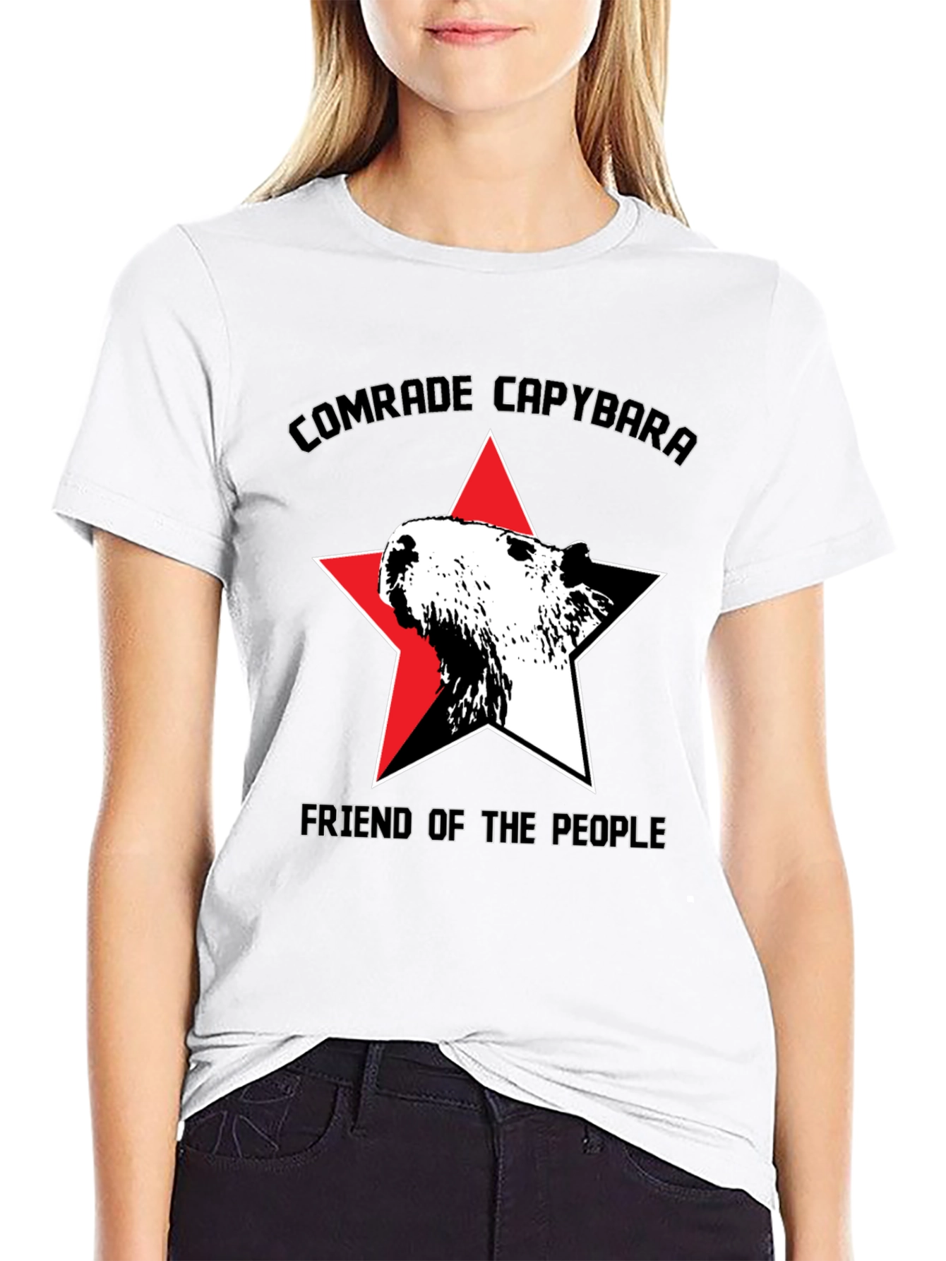 Comrade Capybara T-Shirt - Friend of the People