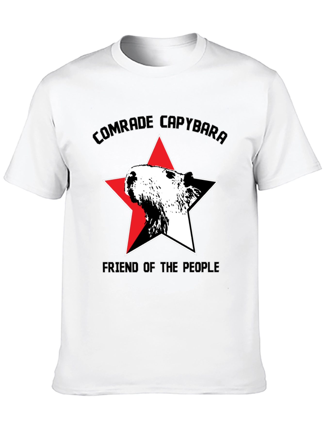 Comrade Capybara T-Shirt - Friend of the People