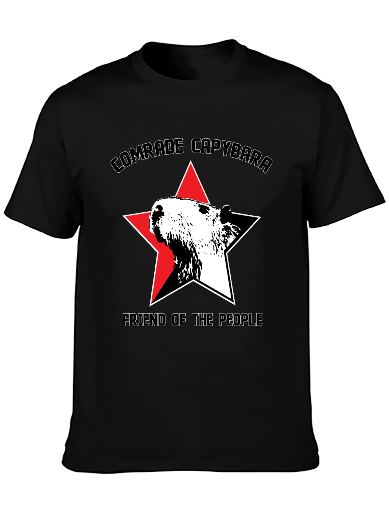 Comrade Capybara T-Shirt - Friend of the People