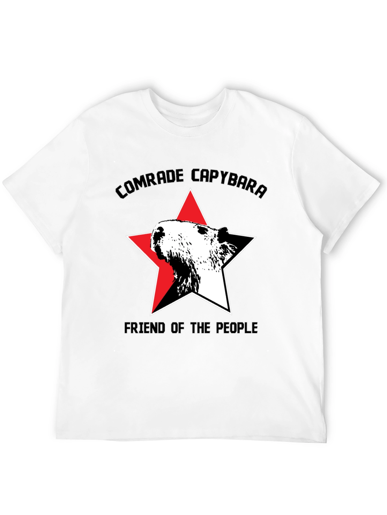 Comrade Capybara T-Shirt - Friend of the People