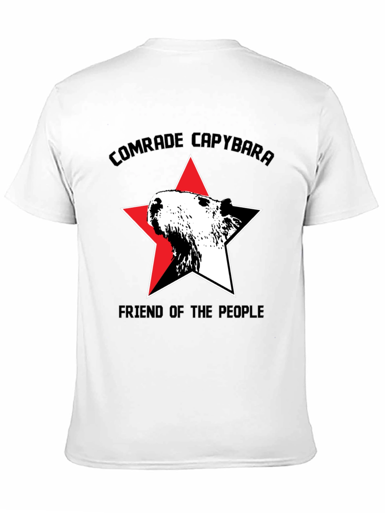 Comrade Capybara T-Shirt - Friend of the People