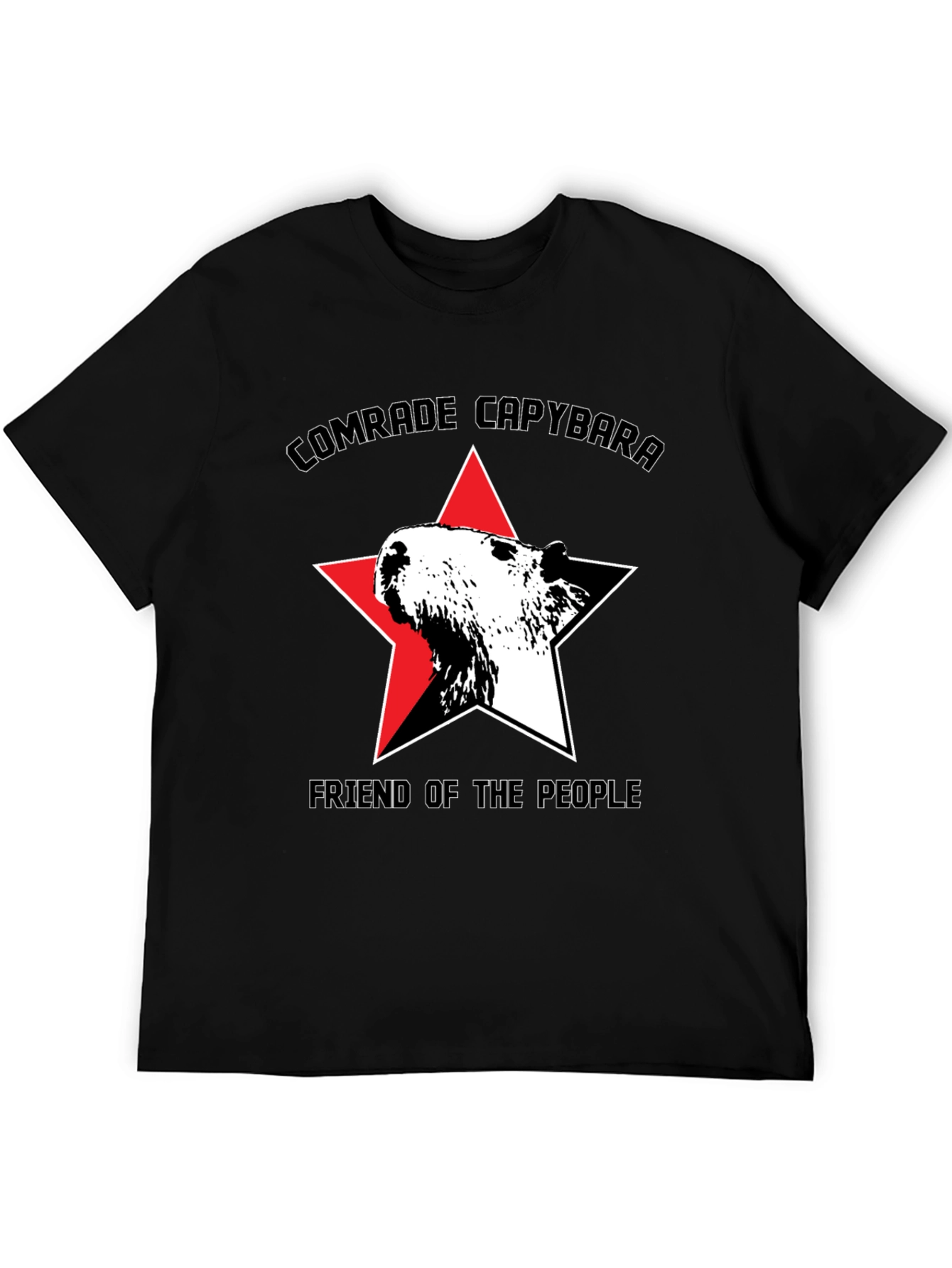 Comrade Capybara T-Shirt - Friend of the People