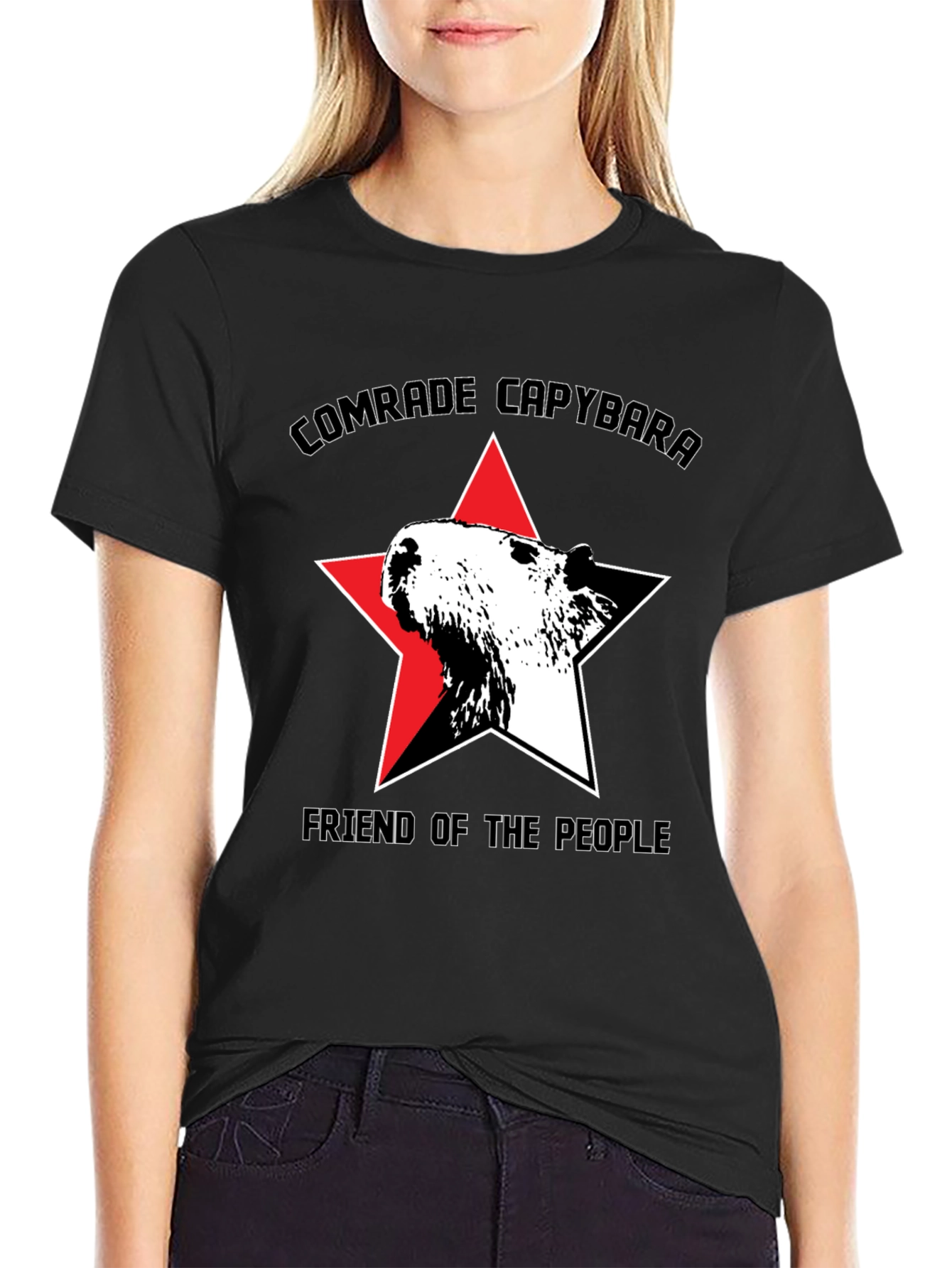 Comrade Capybara T-Shirt - Friend of the People