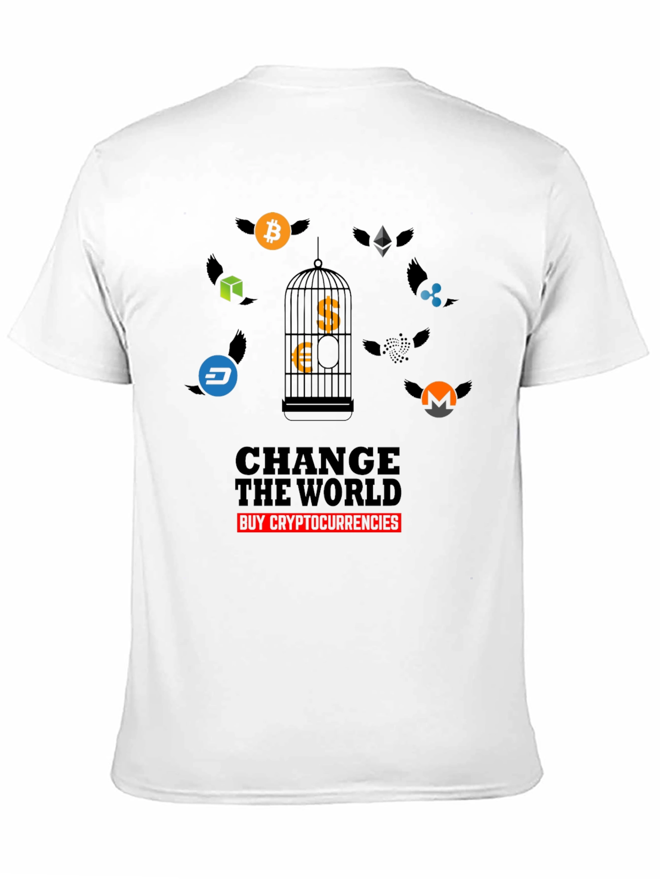 Change The World Crypto T-Shirt