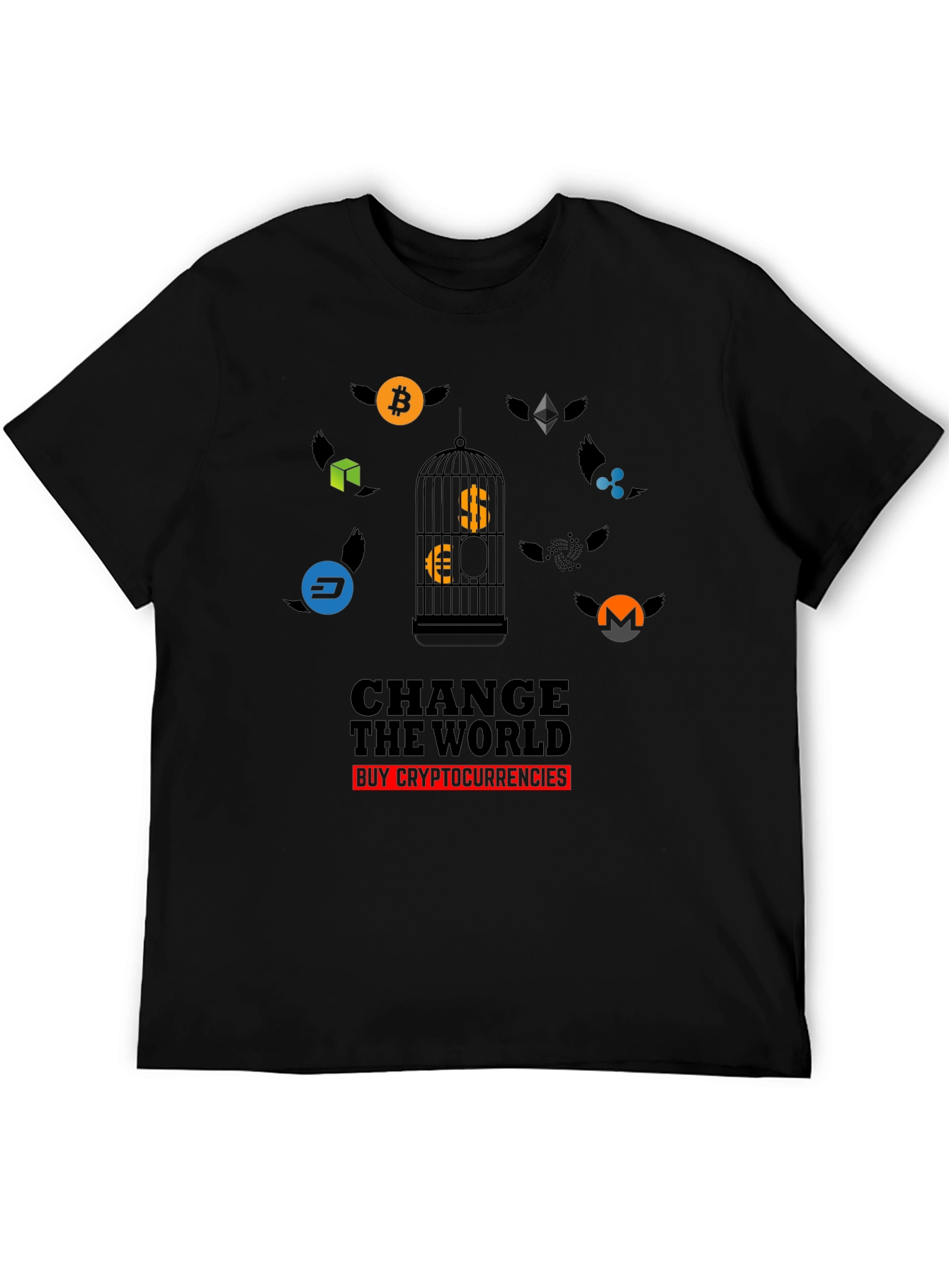 Change The World Crypto T-Shirt