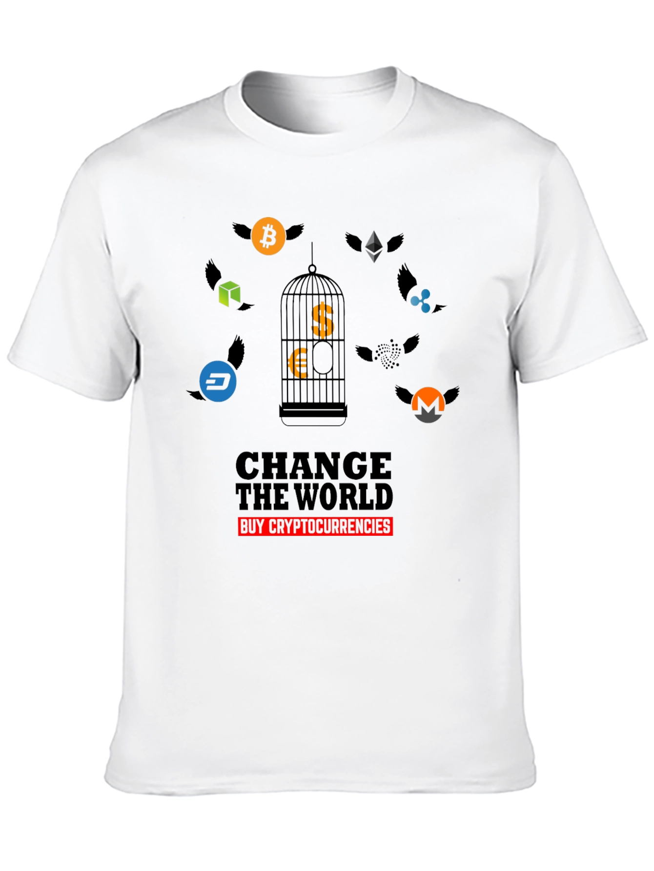 Change The World Crypto T-Shirt
