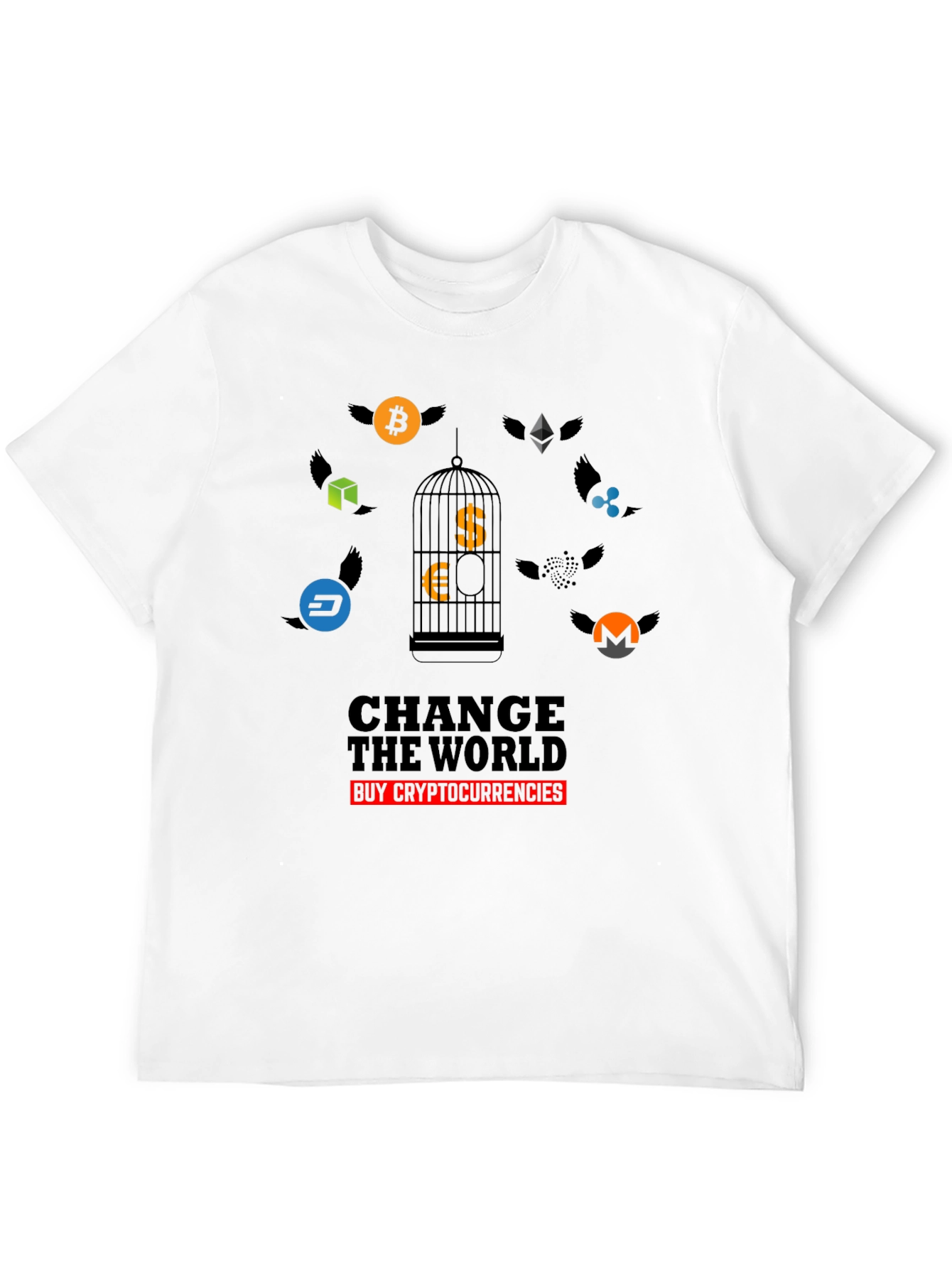 Change The World Crypto T-Shirt