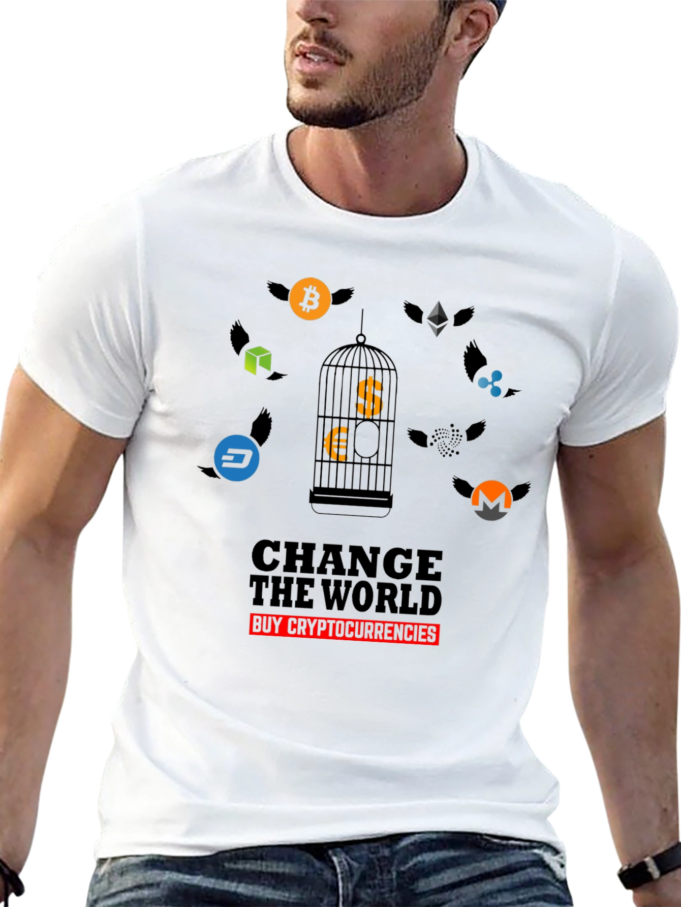 Change The World Crypto T-Shirt