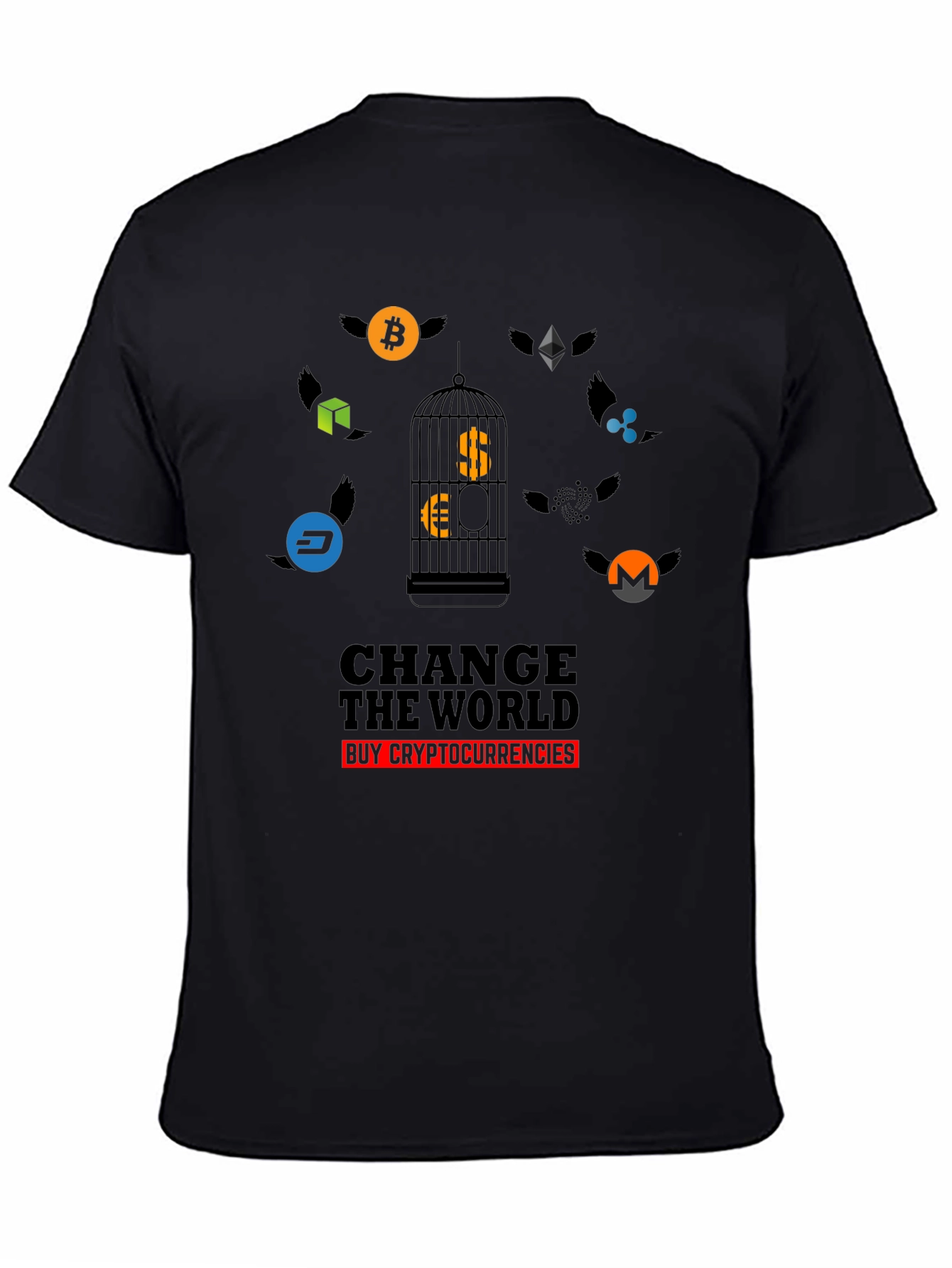 Change The World Crypto T-Shirt