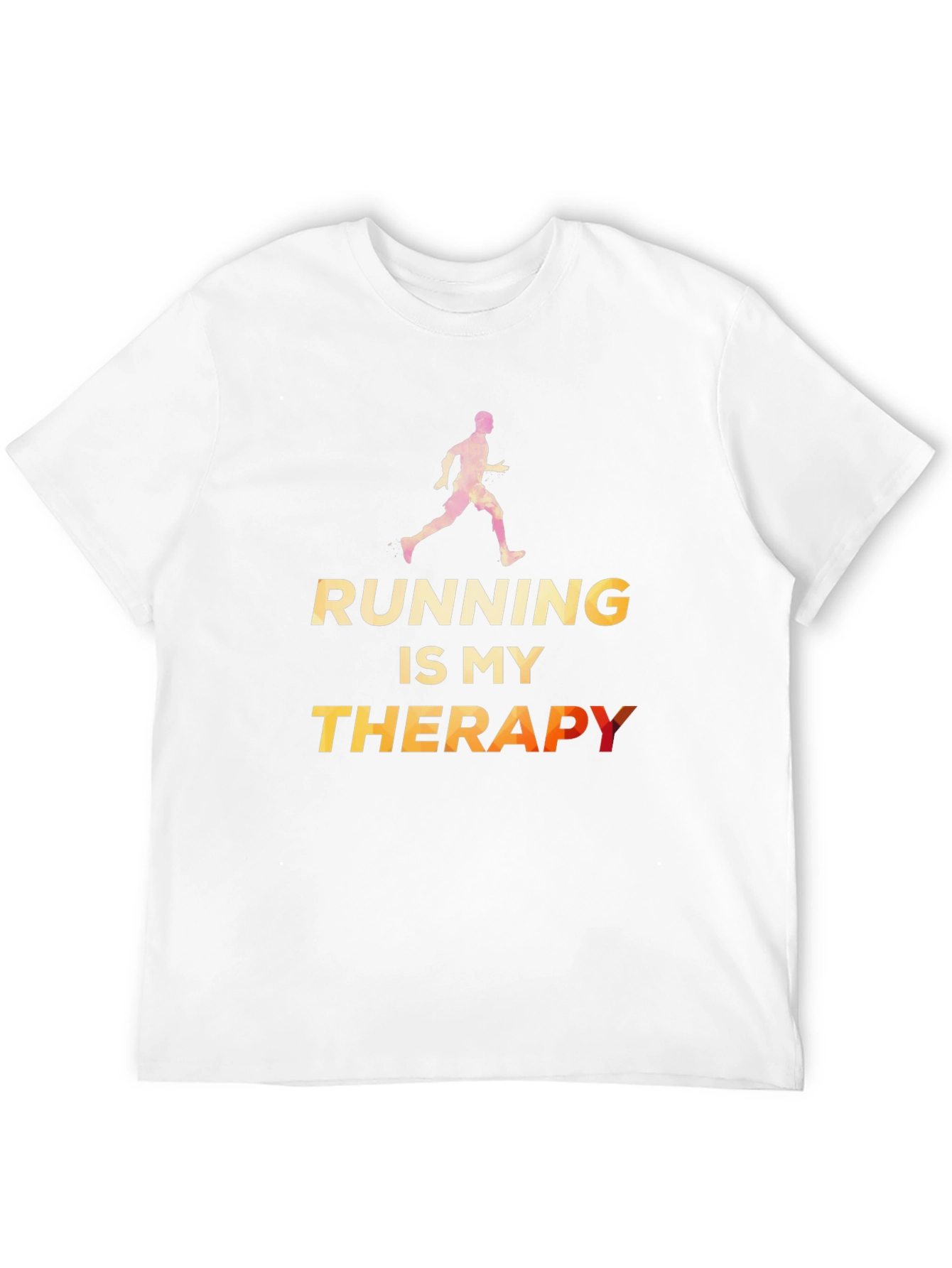 Running is My Therapy Graphic Tee