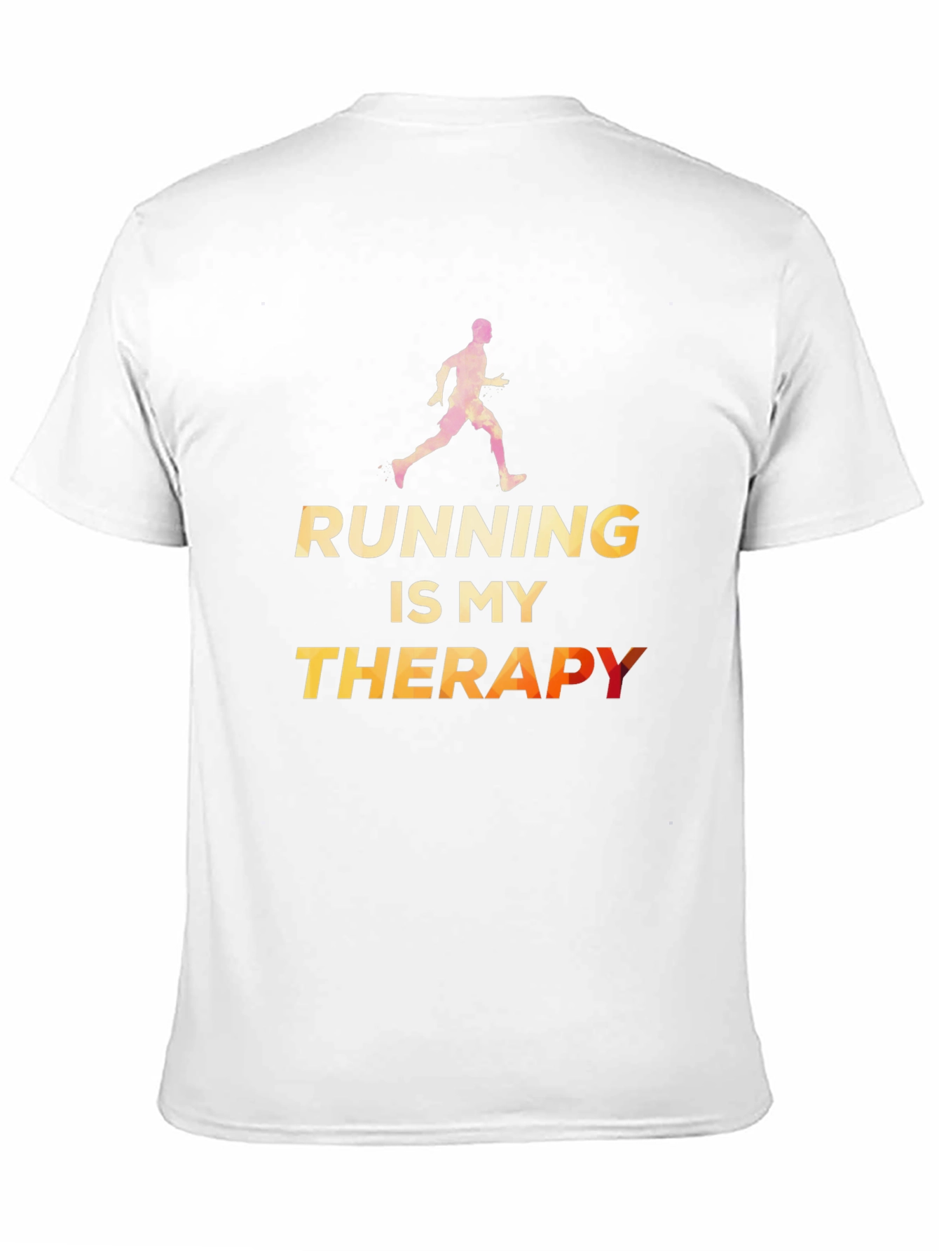 Running is My Therapy Graphic Tee