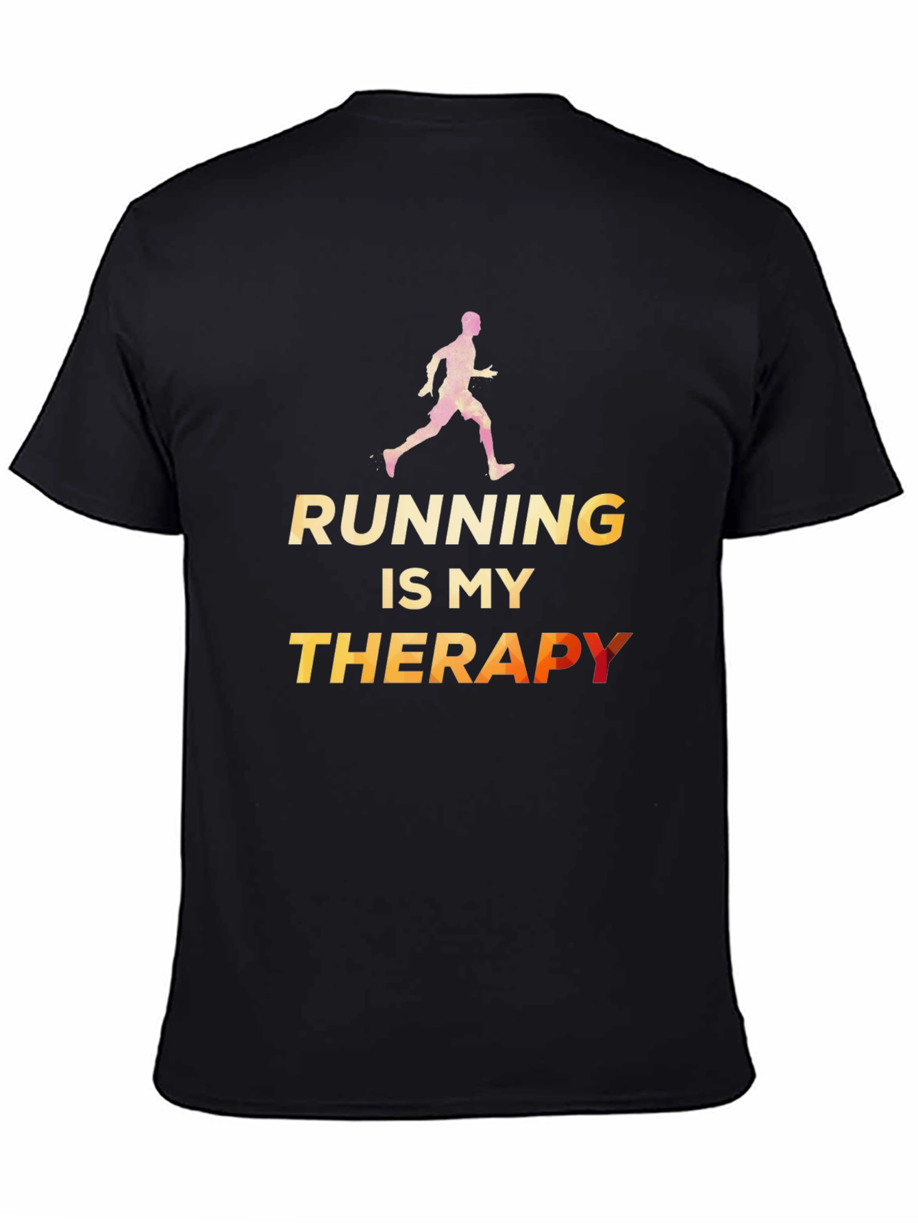 Running is My Therapy Graphic Tee