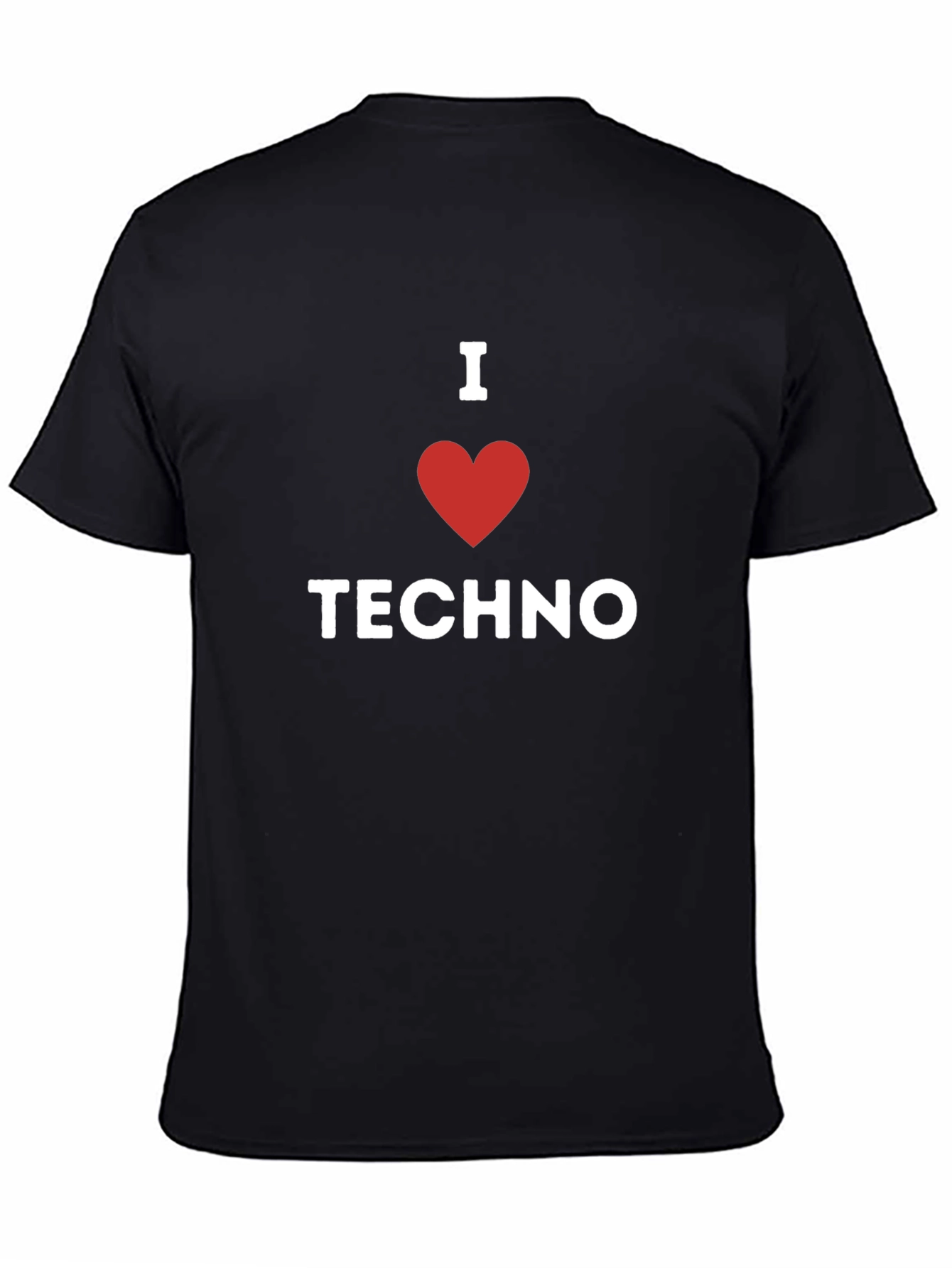 I Heart Techno T-Shirt - Music Lovers Tee