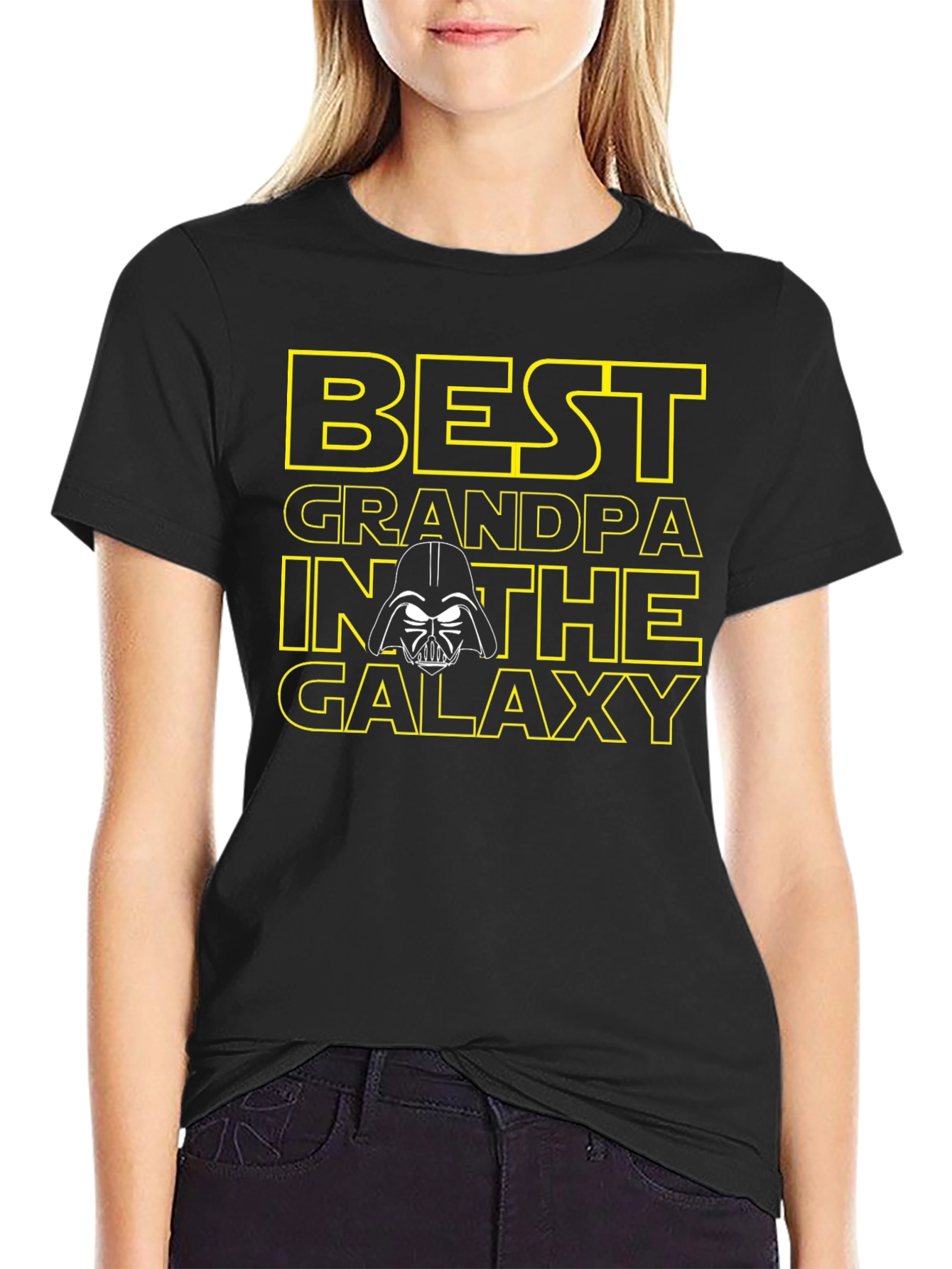 Best Grandpa in the Galaxy Star Wars T-Shirt