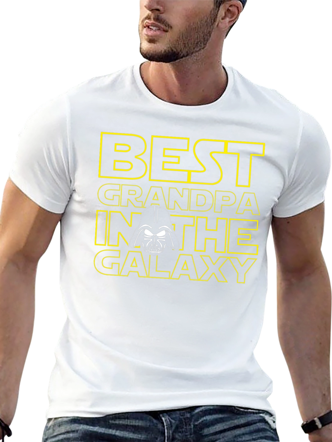 Best Grandpa in the Galaxy Star Wars T-Shirt