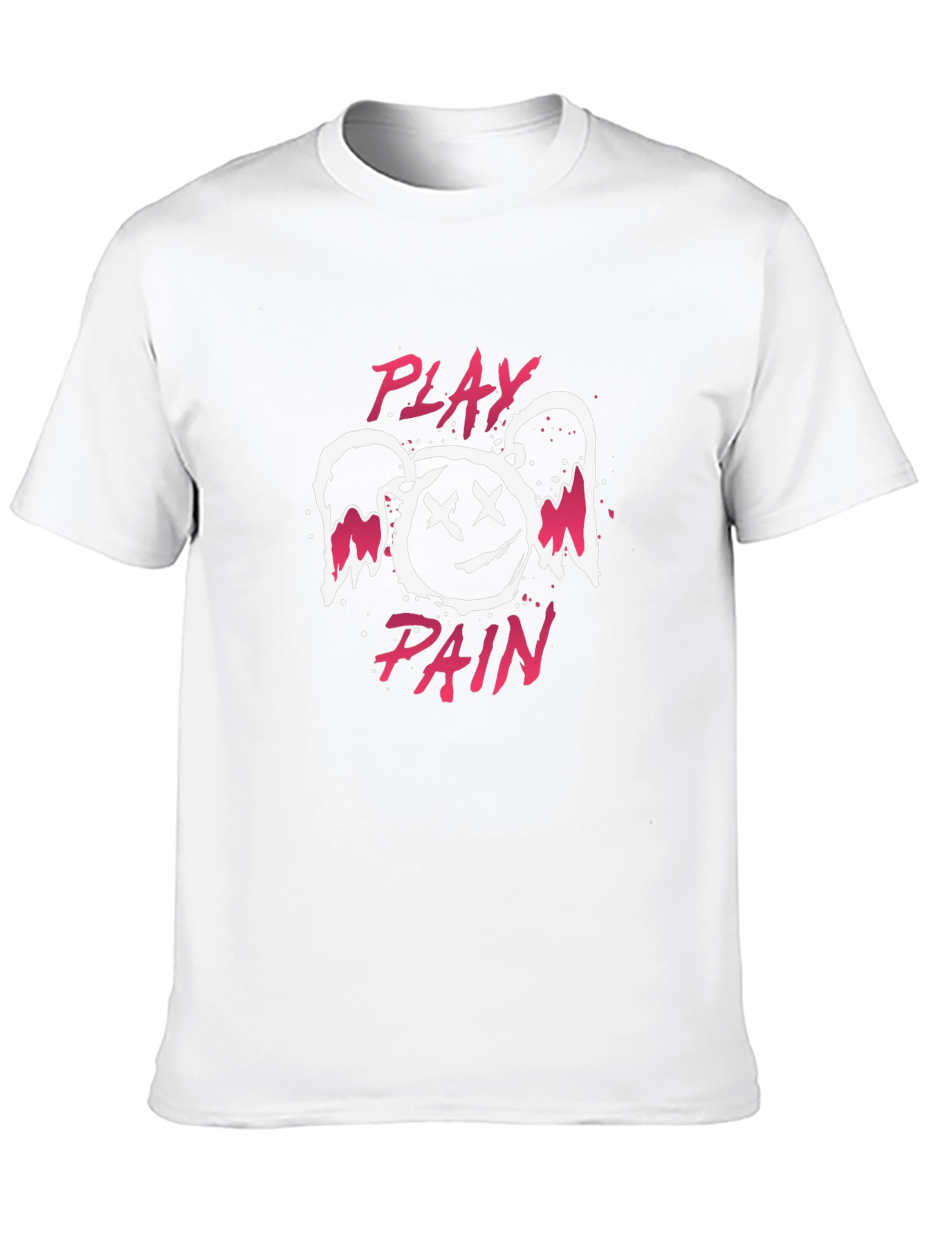 Play Pain Graphic Tee - Black Unisex T-Shirt