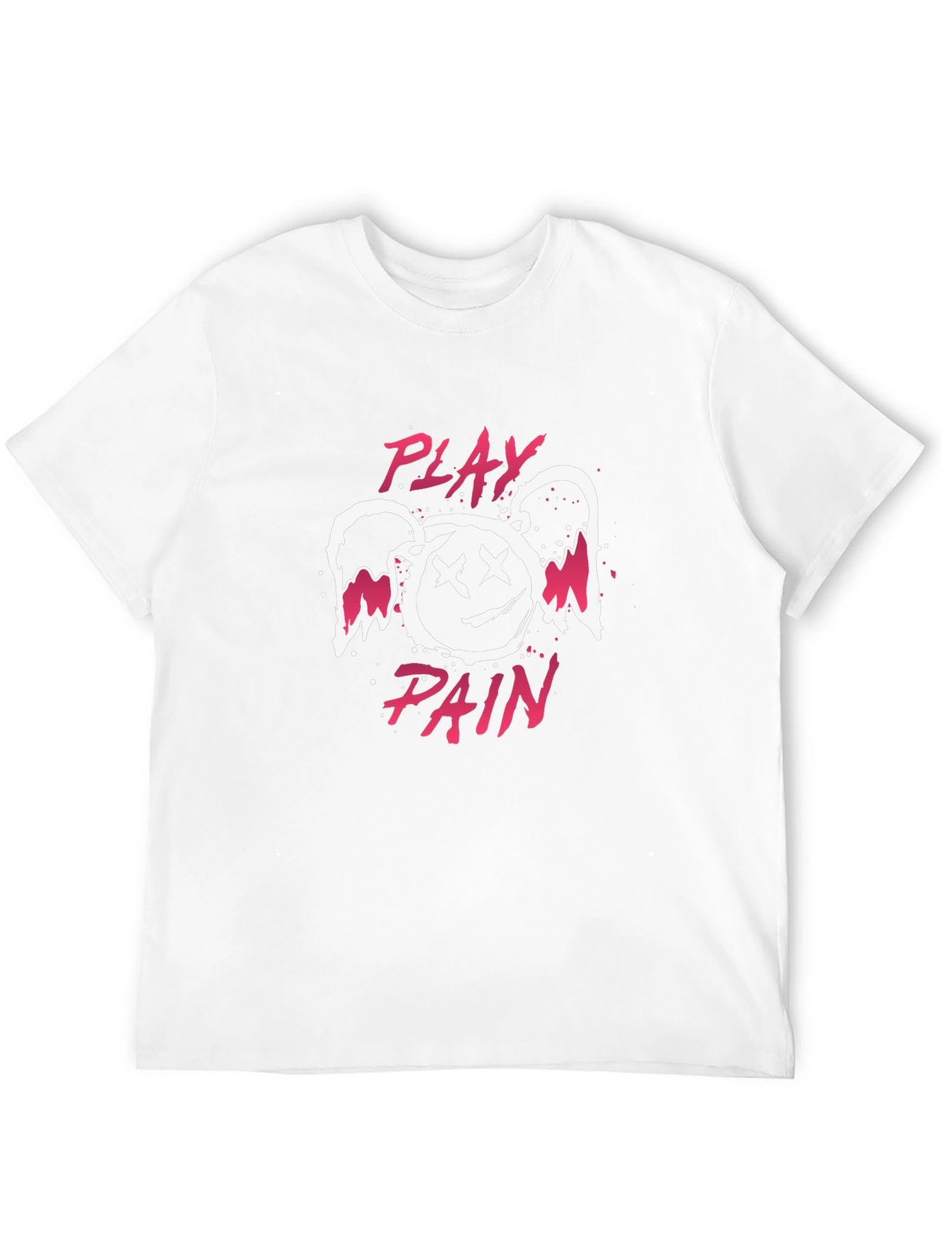Play Pain Graphic Tee - Black Unisex T-Shirt