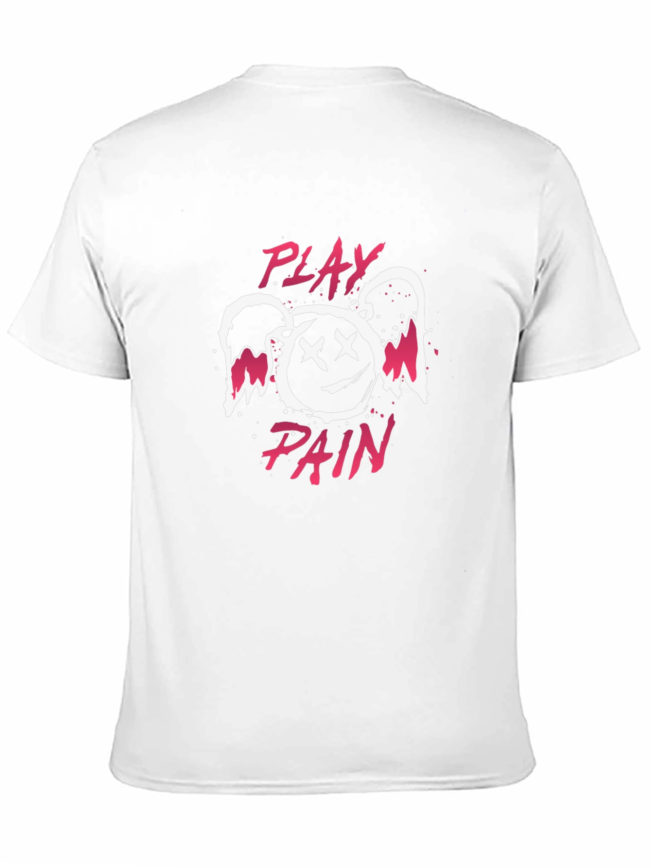 Play Pain Graphic Tee - Black Unisex T-Shirt