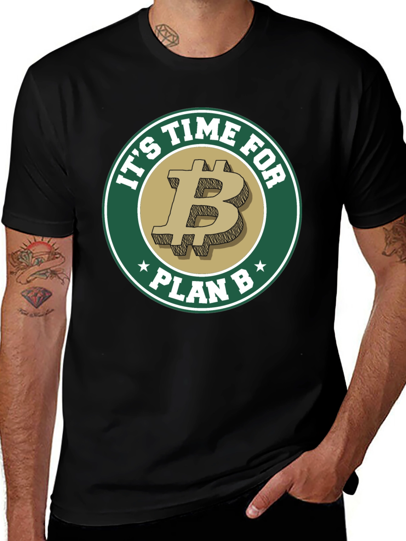 Its Time For Plan B Bitcoin T-Shirt