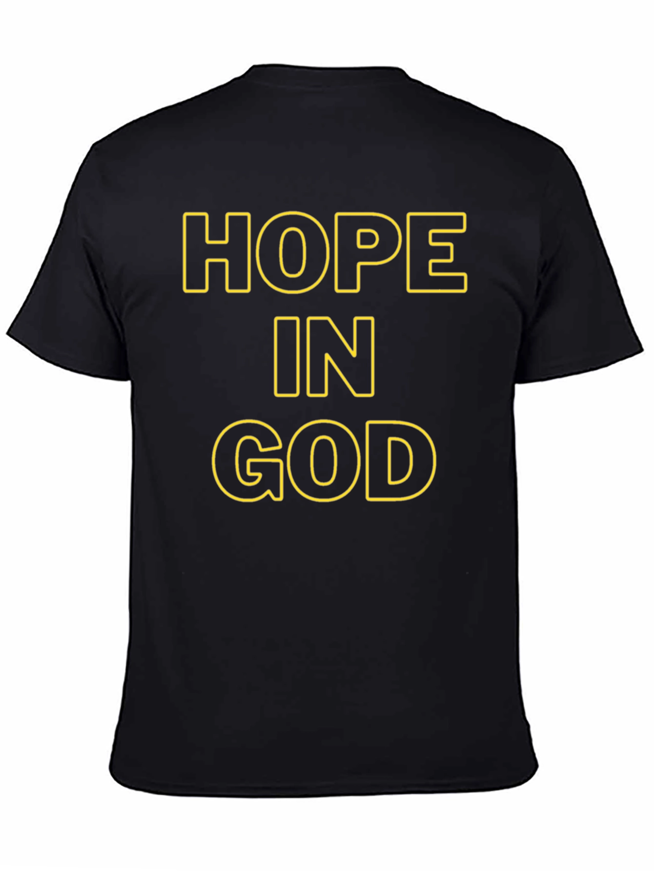 Hope In God Black T-Shirt