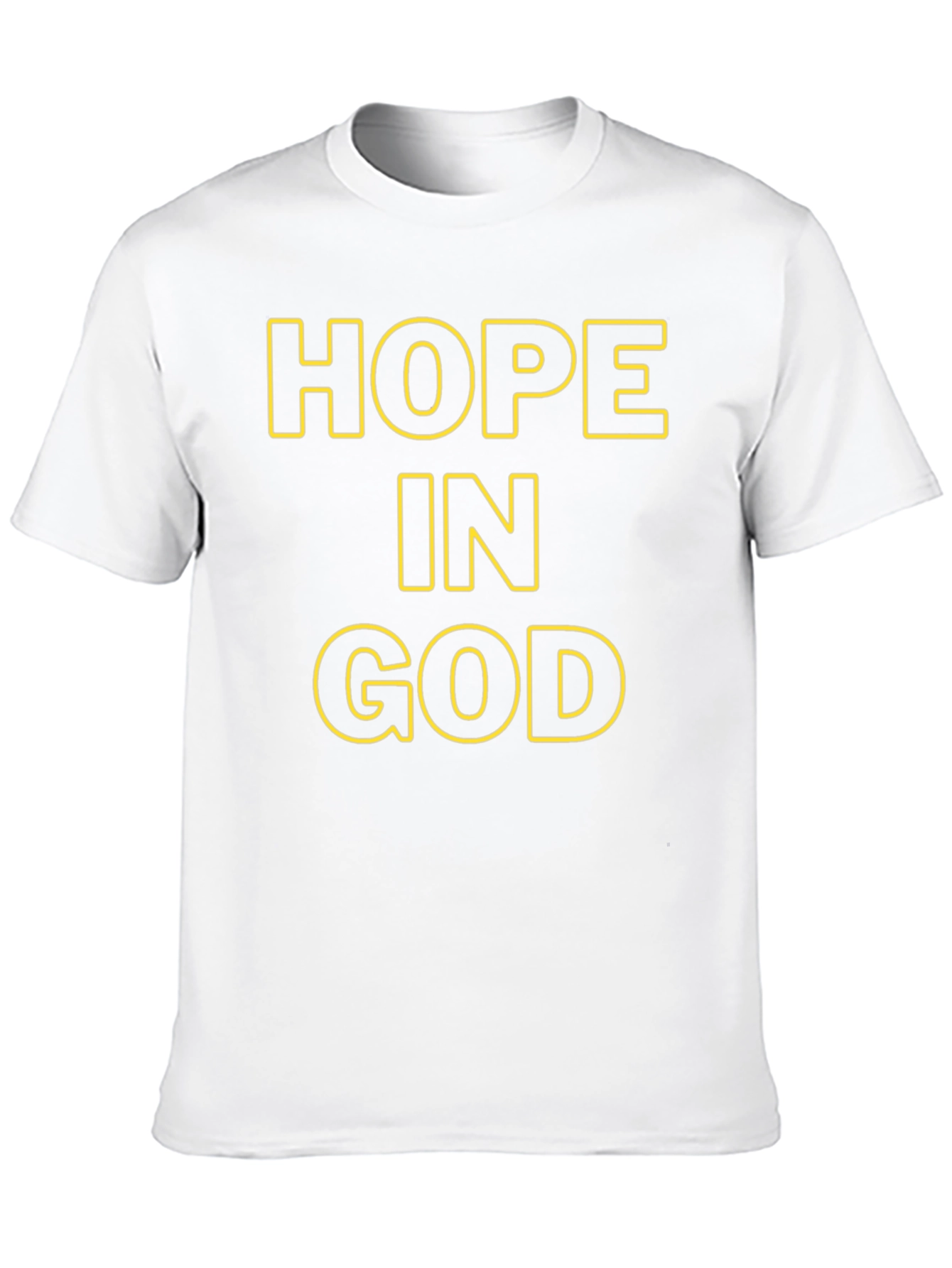 Hope In God Black T-Shirt