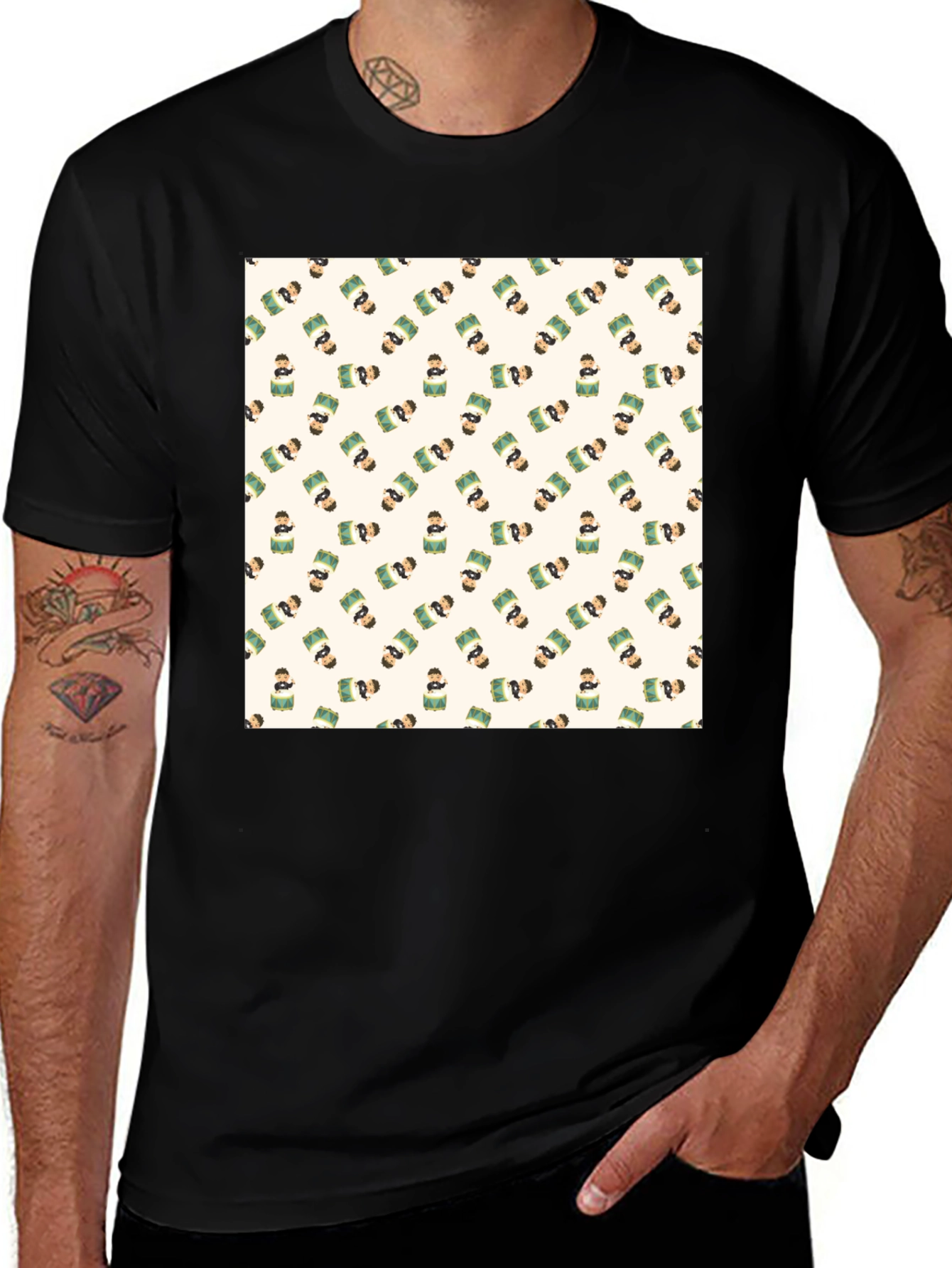 Patterned T-Shirt
