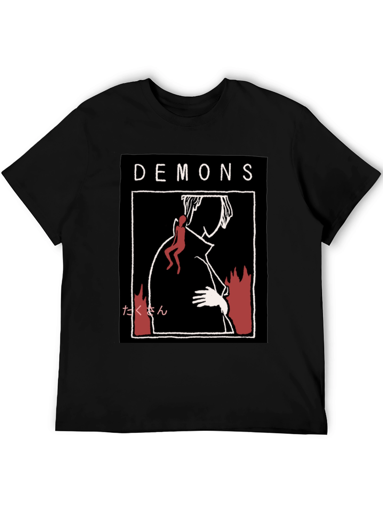 Demons Graphic Print T-Shirt
