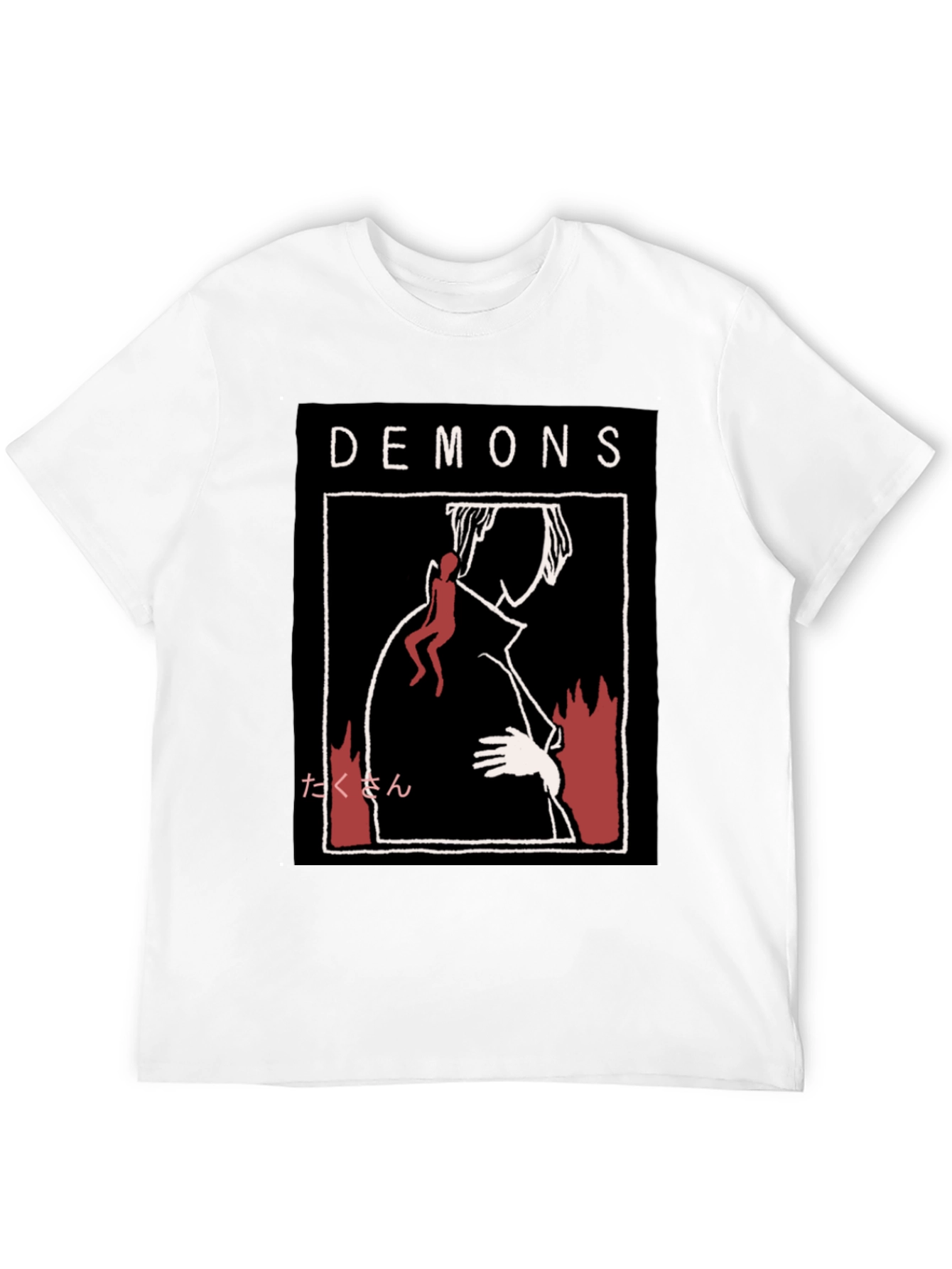 Demons Graphic Print T-Shirt