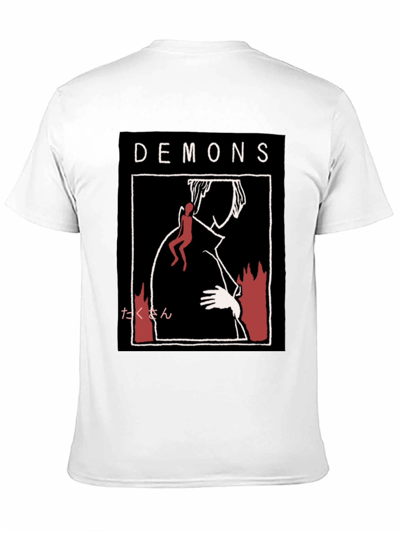 Demons Graphic Print T-Shirt