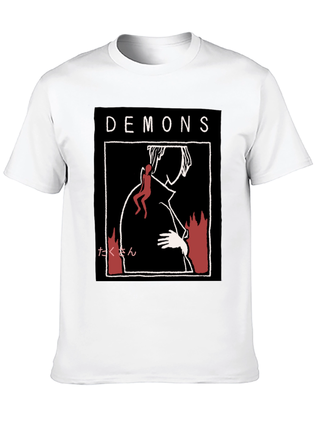 Demons Graphic Print T-Shirt