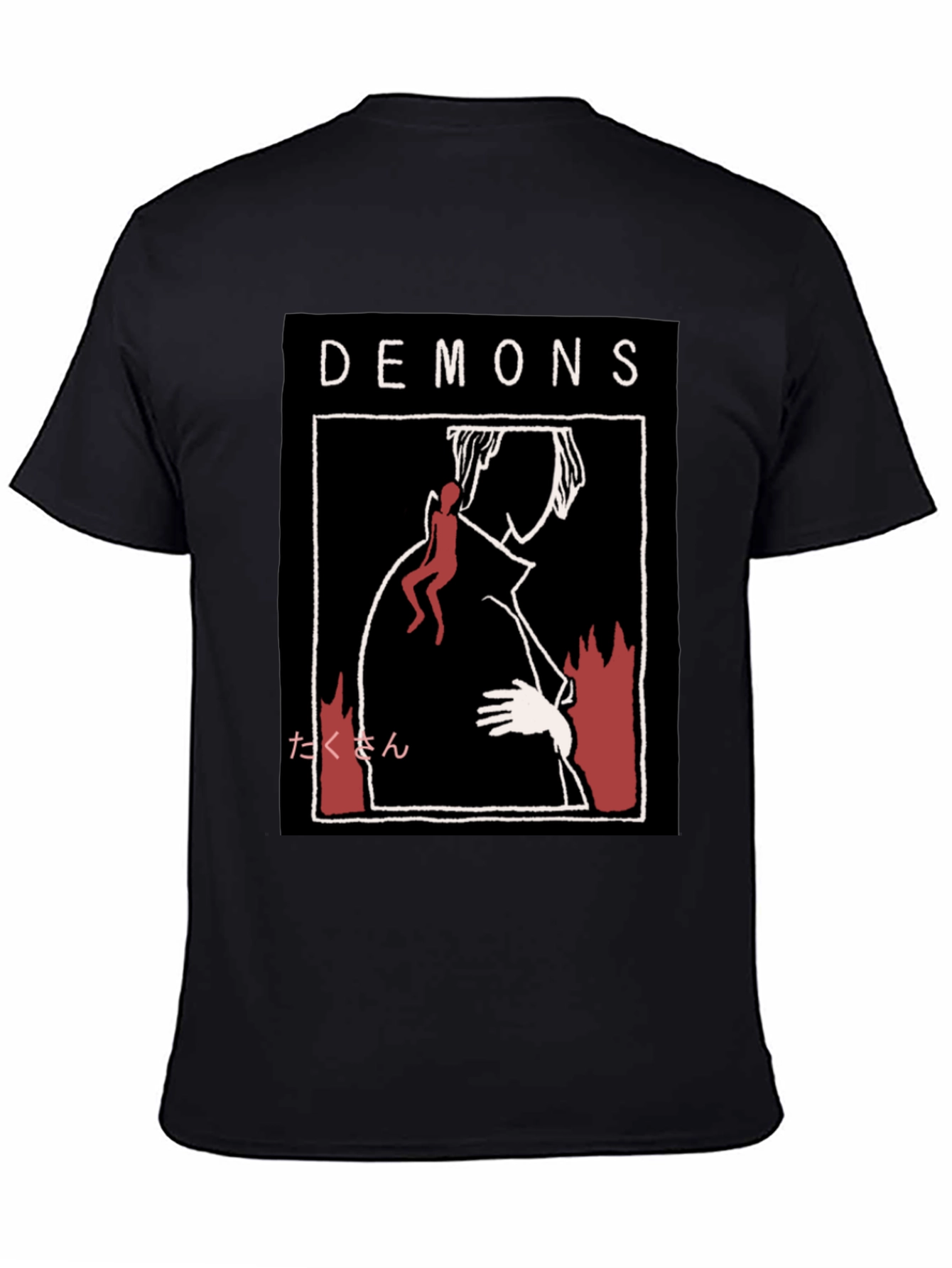 Demons Graphic Print T-Shirt