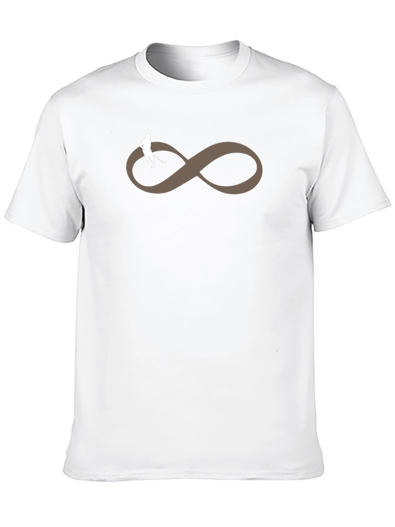 Hockey Infinity Symbol Graphic Tee - Soft Cotton Blend