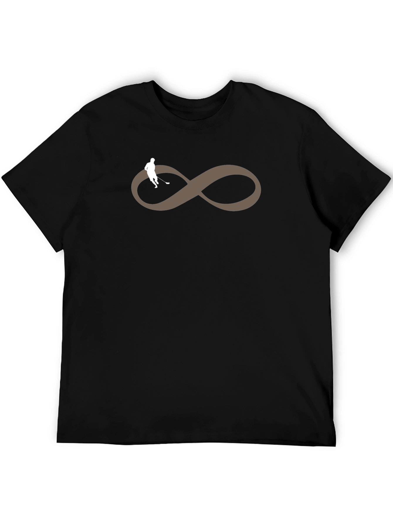 Hockey Infinity Symbol Graphic Tee - Soft Cotton Blend